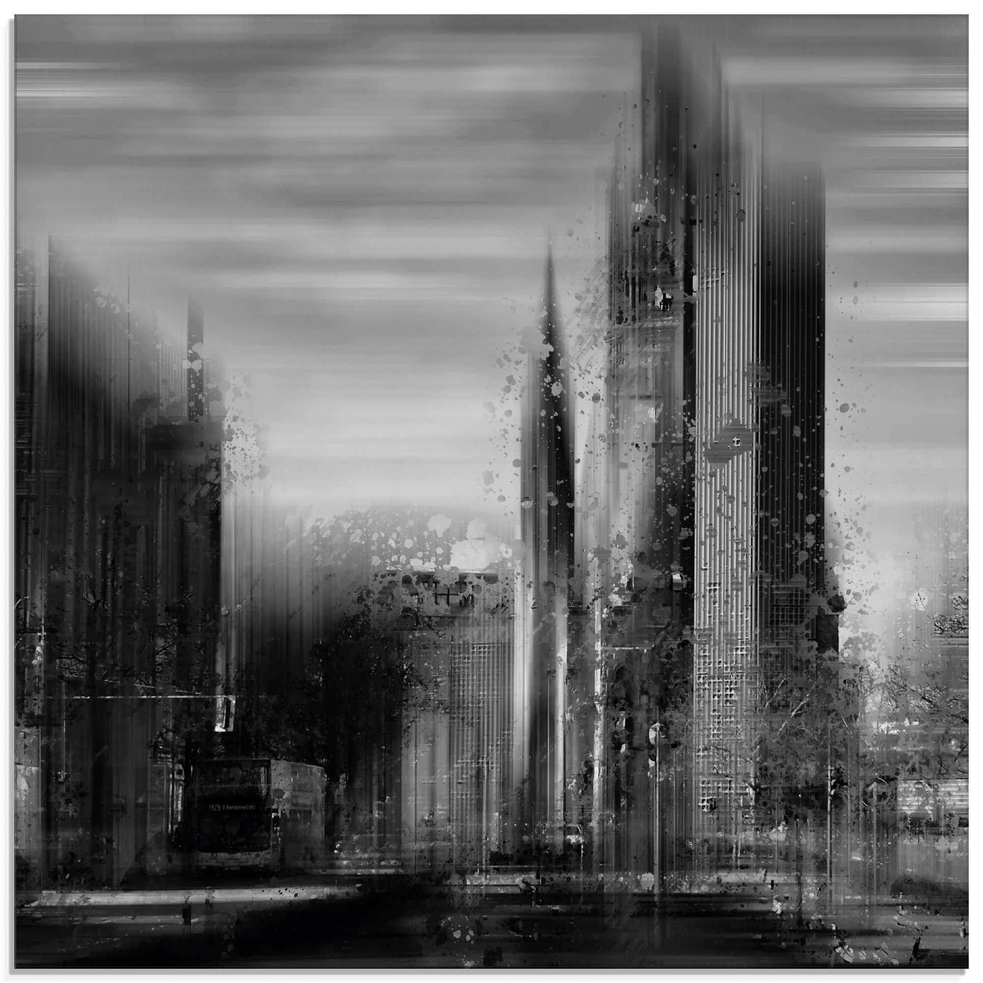 Image of Artland Glasbild »Berlin Gedächtniskirche«, Gebäude, (1 St.) bei Ackermann Versand Schweiz