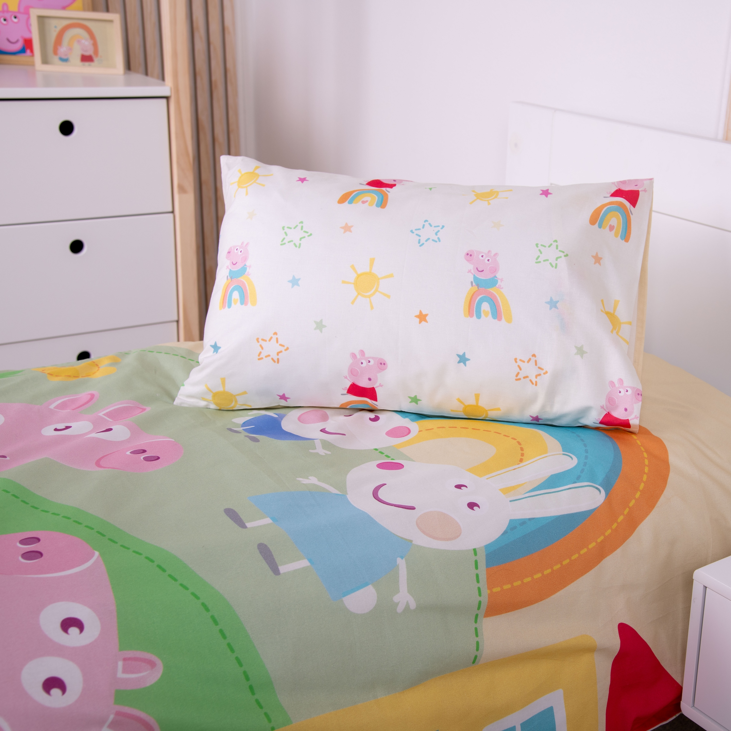 Baby Best Babybettwäsche »Peppa Pig« 2 Stk. Wendebettwäsche