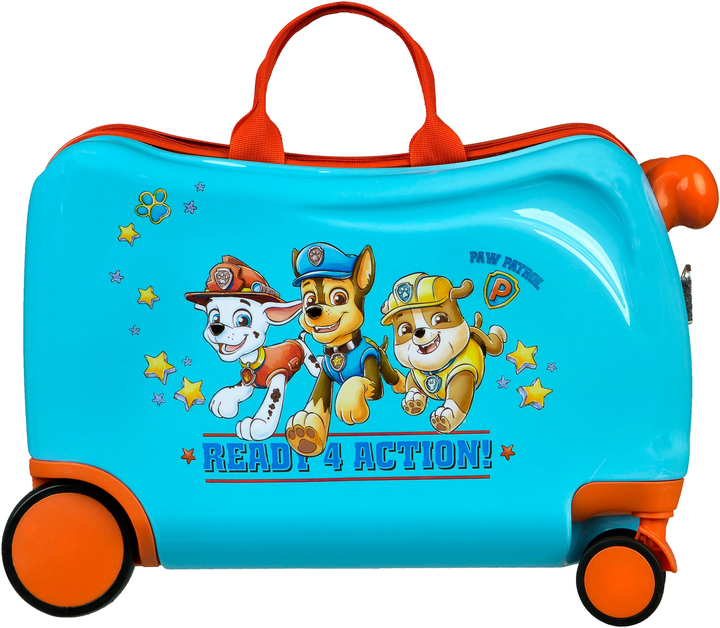 UNDERCOVER Valise pour enfants »Ride-on Trolley, Paw Patrol« 20 litre 4 Rollen zum sitzen und ziehen