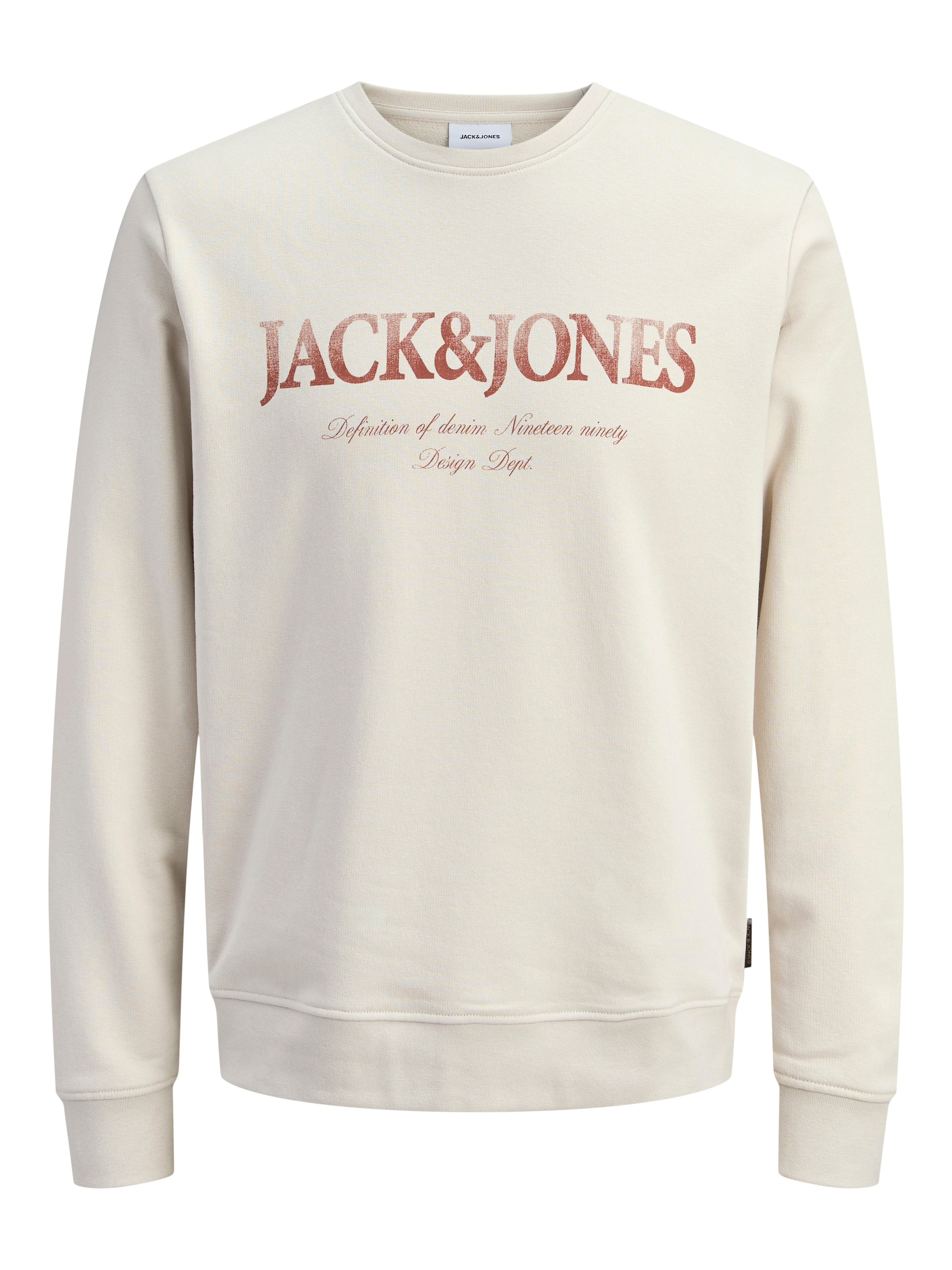 Jack & Jones Sweatshirt »JJDEVIN DAYTONA PRINT SWEAT CREW NECK«
