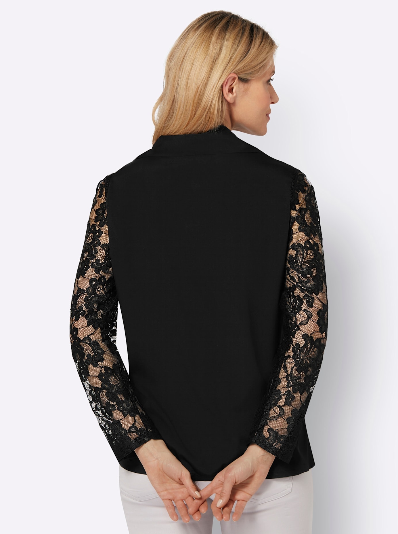Classic Basics Spitzenbluse