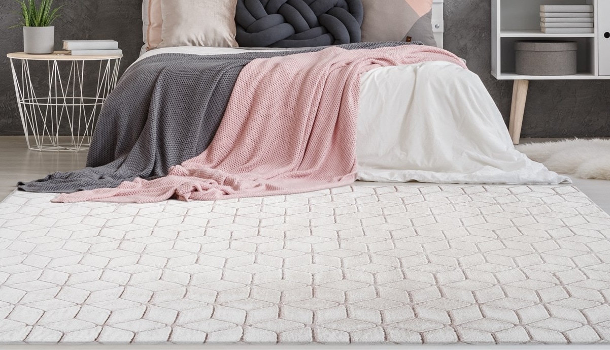 Image of calo-deluxe Teppich "Jardan-1000" rechteckig 20 mm Höhe besonders weich durch Microfaser, Wohnzimmer