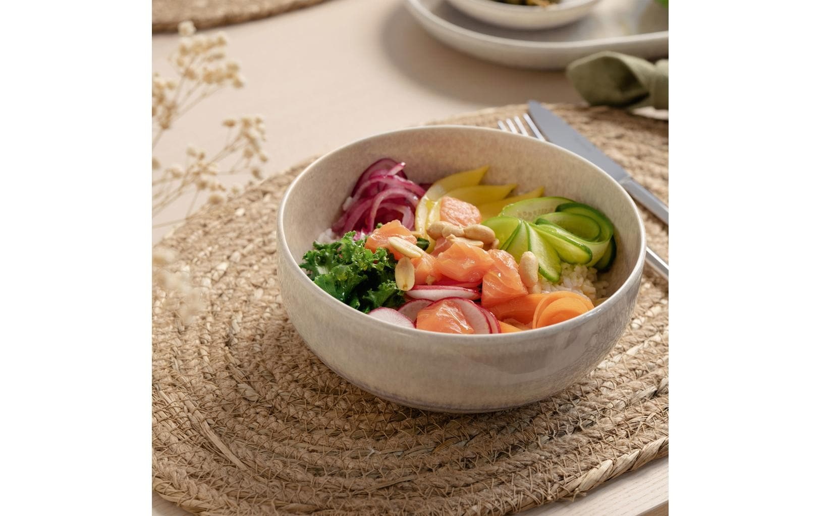 Image of Villeroy & Boch Schale "Perlemor Sand 4 Stück" aus Porzellan