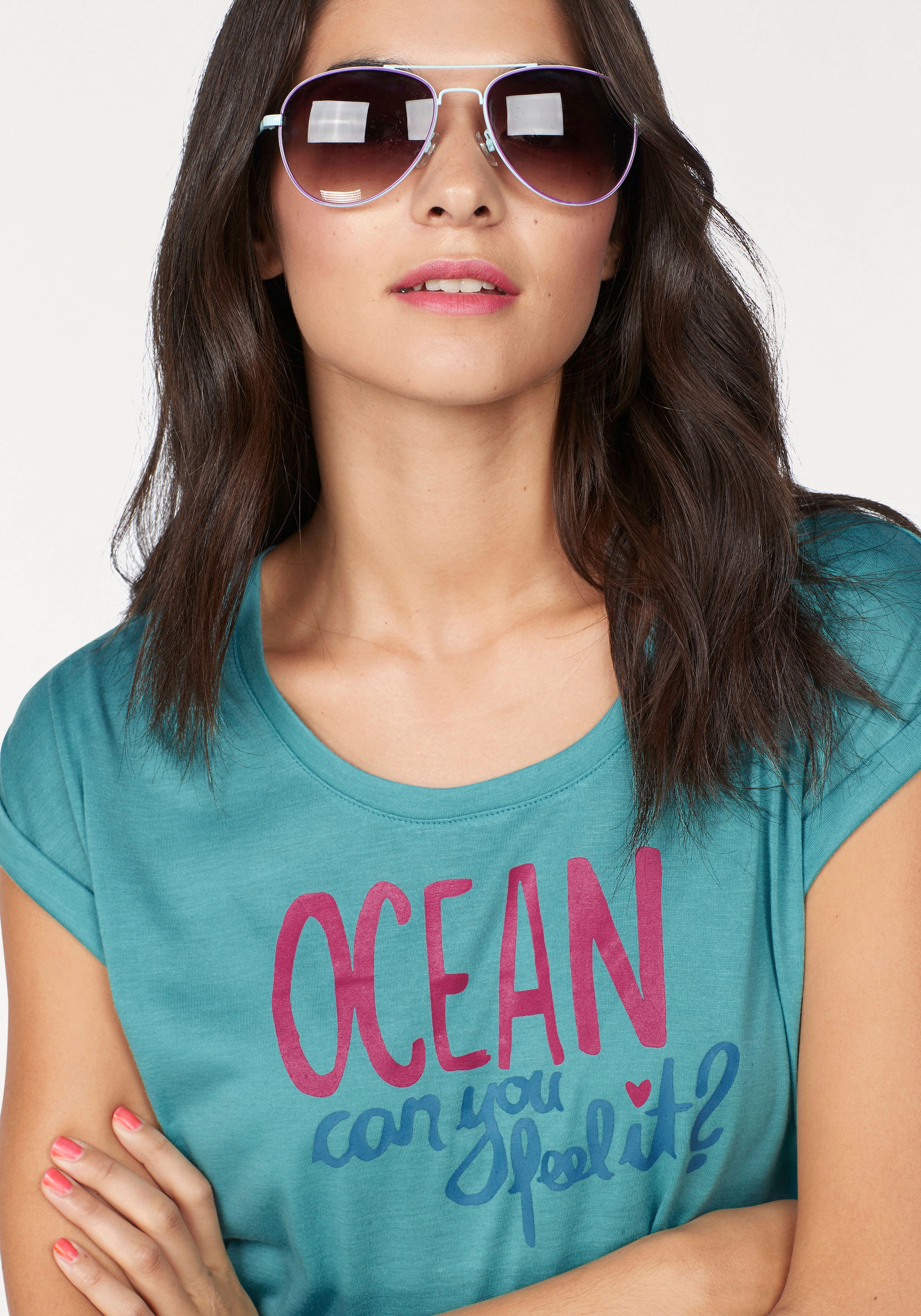 Ocean Sportswear T-Shirt, in Viskose-Qualität