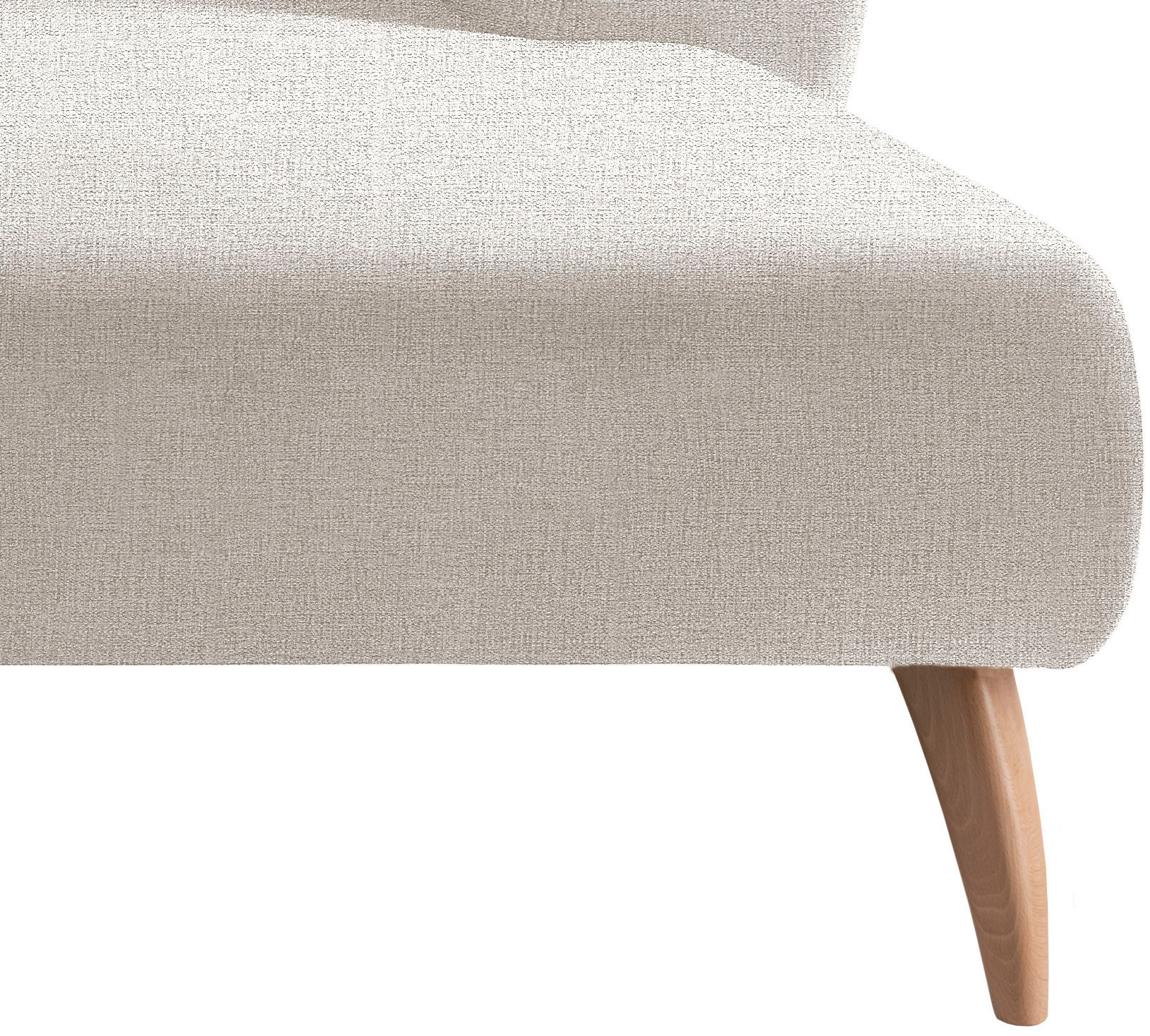 INOSIGN Ecksofa »Colori L-Form«, Holzfussfarbe wählbar, inkl. 4x Zierkissen