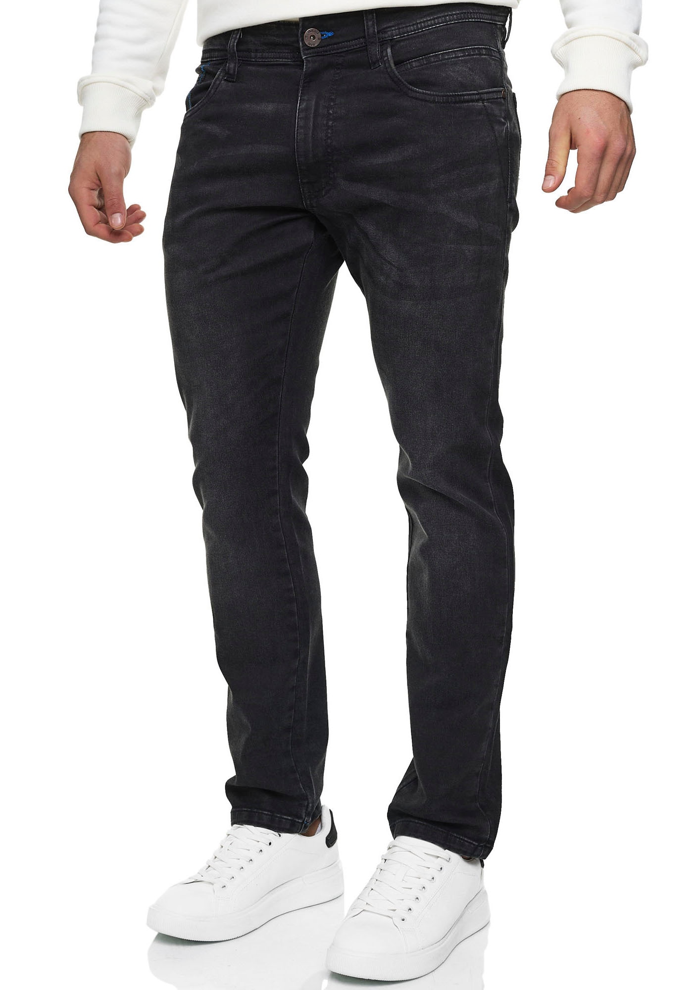 Indicode Jeans coupe régulière »INCoil« Mélange de coton, coupe regular