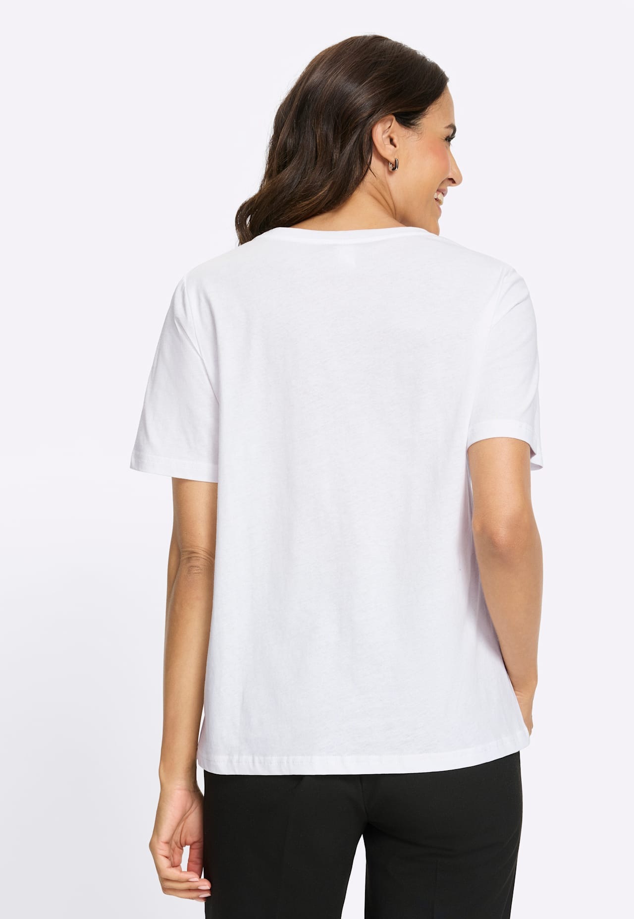 Inspirationen Shirt à col rond »Rundhals-Shirt« 1 pièces