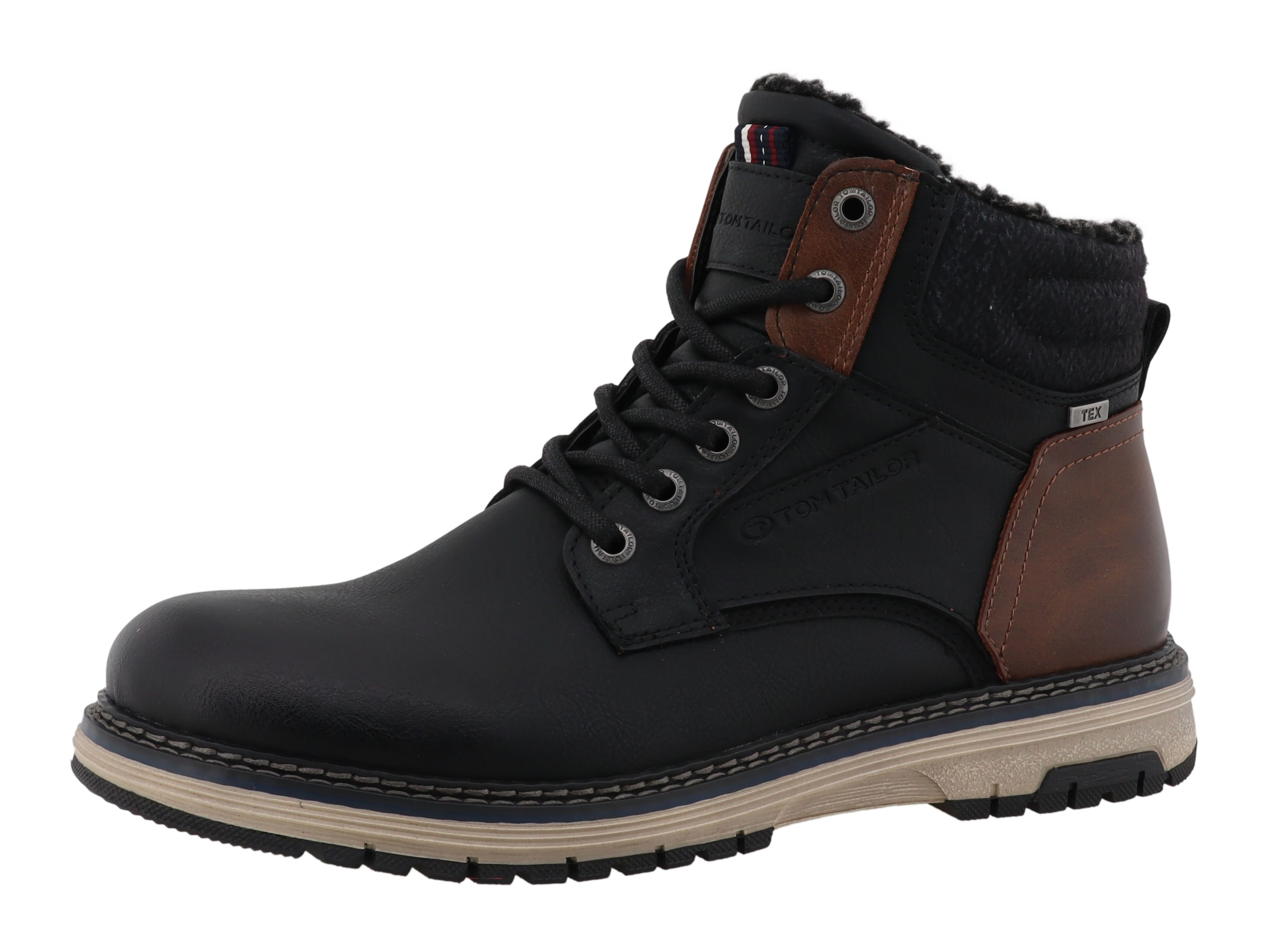 TOM TAILOR Winterboots  mit zusätzlichem Reissverschluss