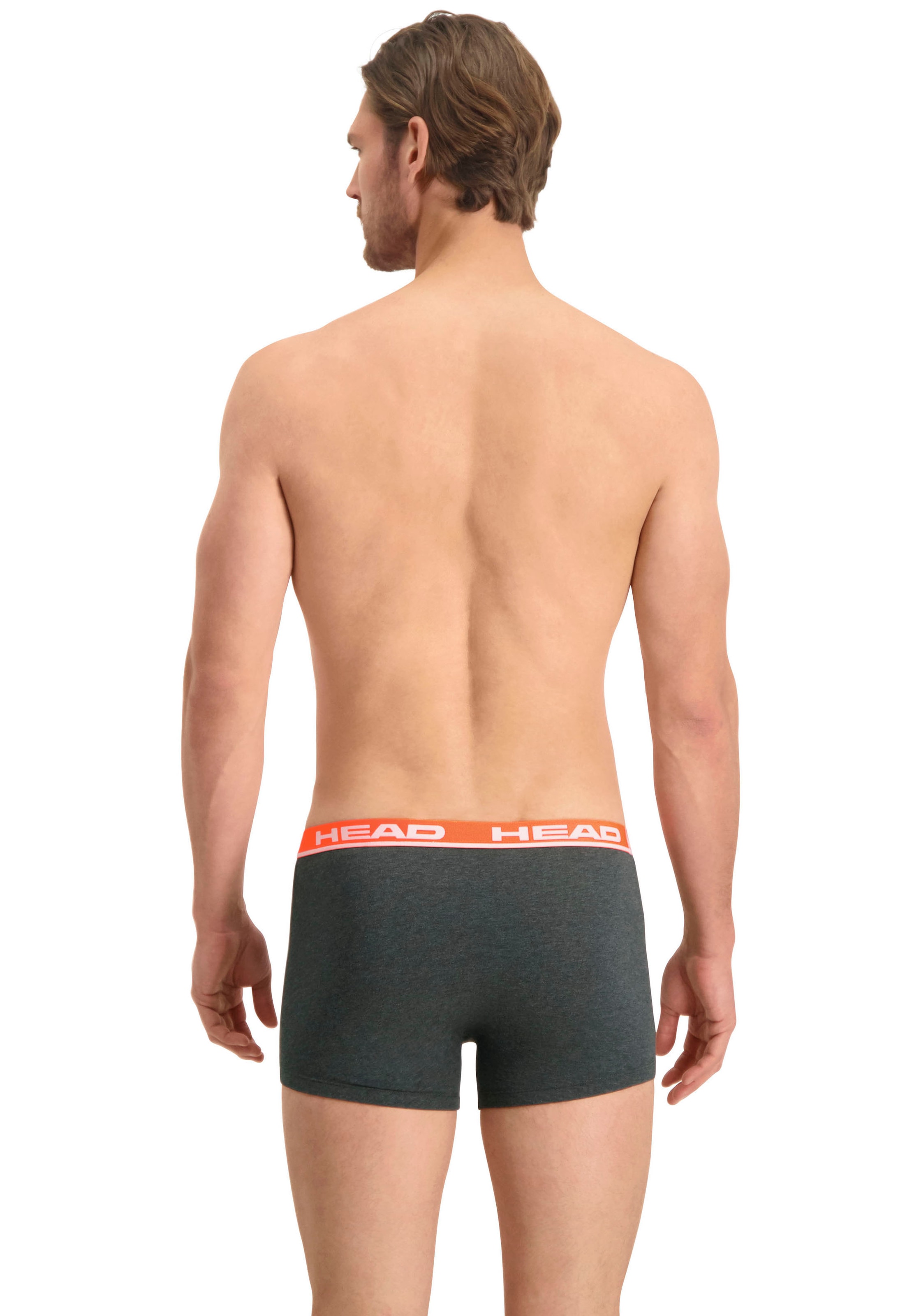 Head Boxershorts »HEAD BASIC BOXER 2P«, (2er Pack), mit elastischem Logobund