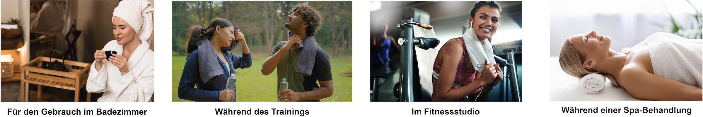 GOODproduct Set de serviettes »Fenya, flauschig und weich, Premium Handtücher, 550 gr/m²« Set 6 cuis Frottee en feutre mit Bordüre, Set, 100% Baumwolle, Hotel-Qualität, 5 Jahre Garantie