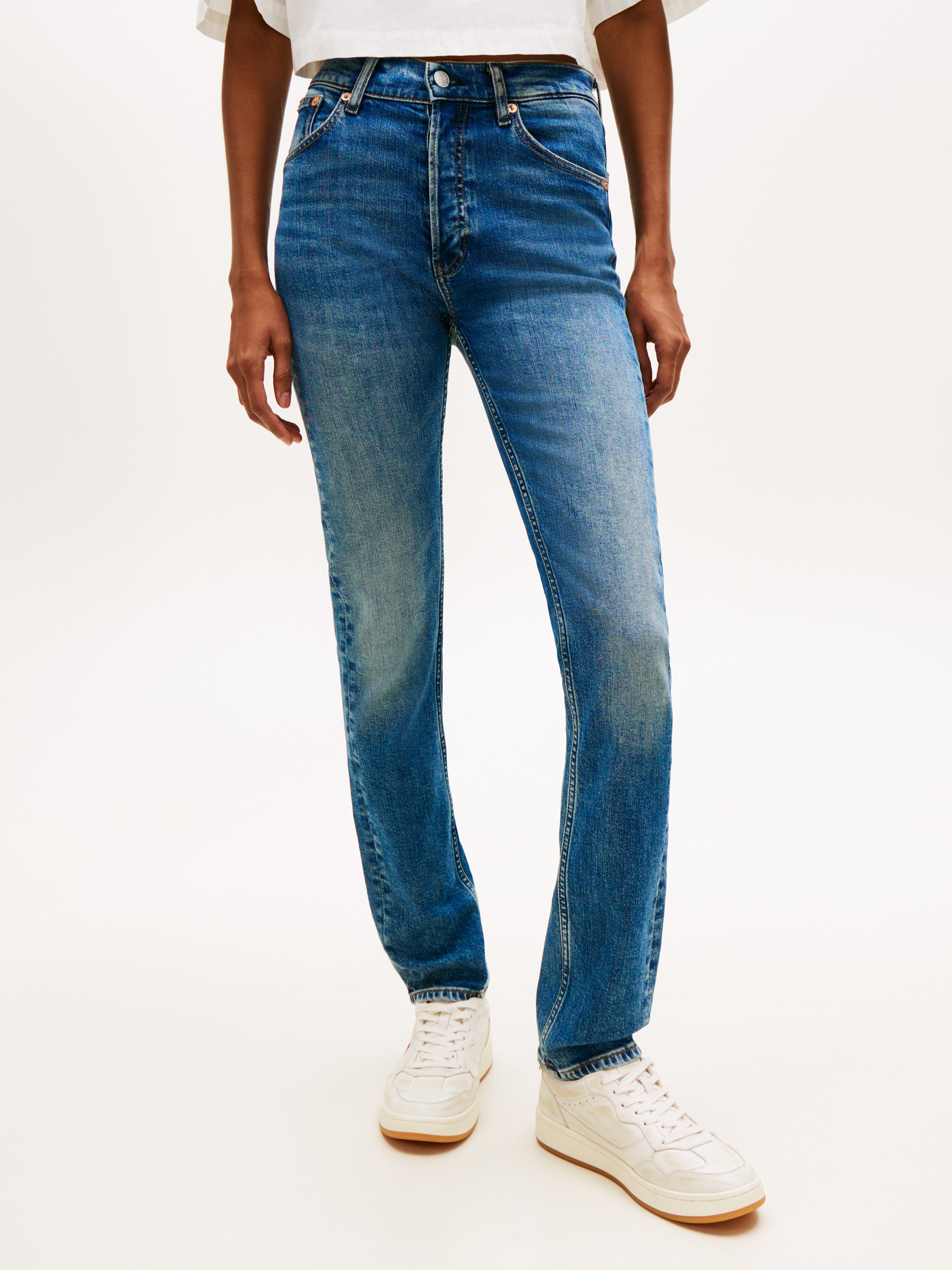 Image of Tommy Jeans Skinny-fit-Jeans "MID RISE SLIM BJ2233"