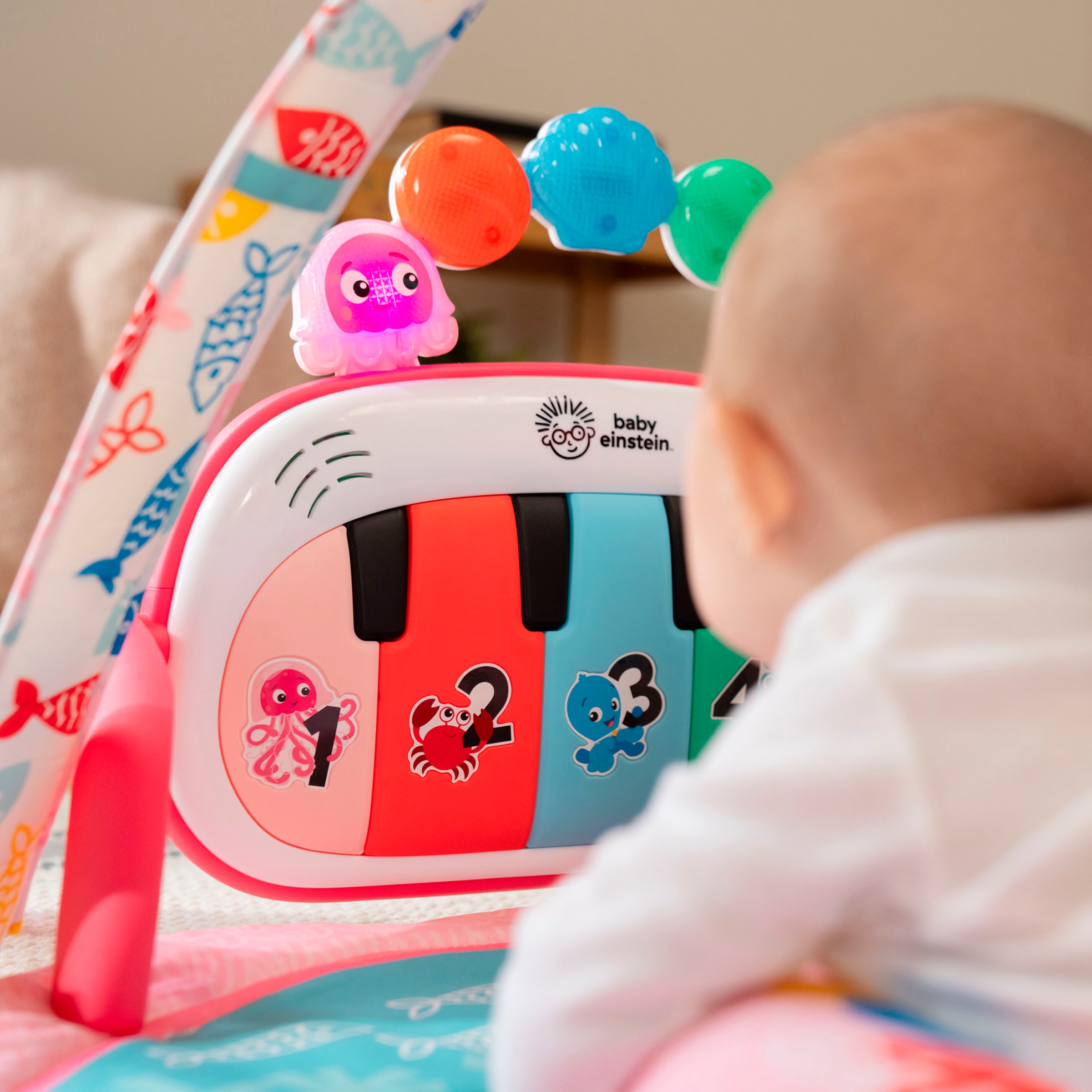 Baby Einstein Arche de jeu »4-in-1 Kickin’ Tunes Jellyfish Jamboree Music & Language Discovery Gym« mit Soundeffekt