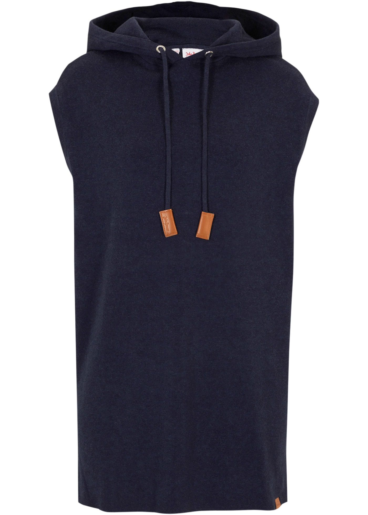 bonprix Pullunder mit Kapuze und kleinen Seitenschlitzen