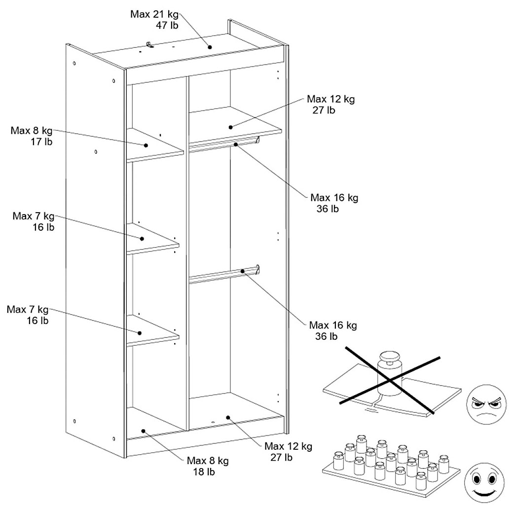 Parisot Jugendzimmer-Set »Charly 8« Set, 5-tlg., 5 tlg.