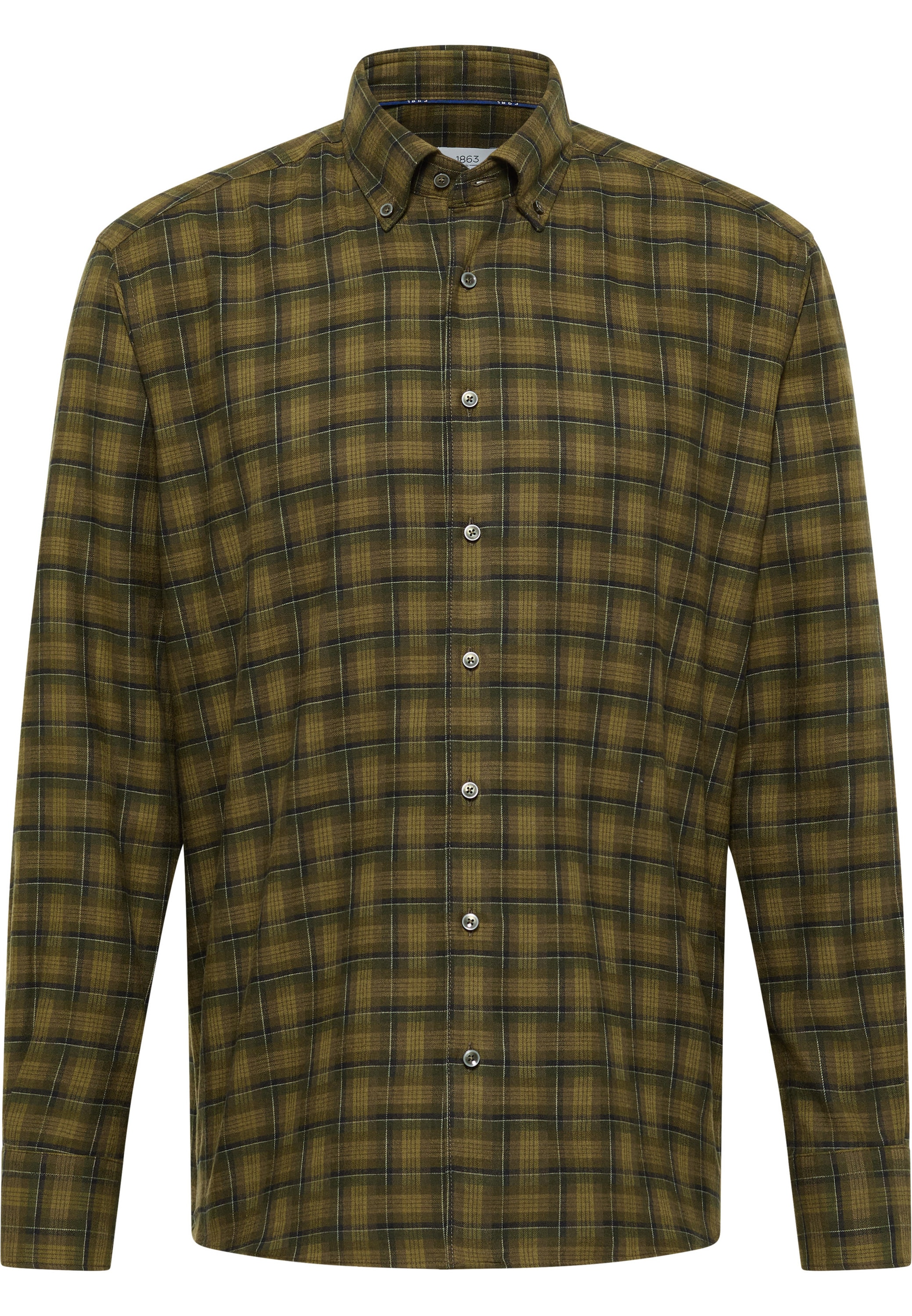 Eterna Langarmhemd »MODERN FIT« EASY IRON (bügelleicht)