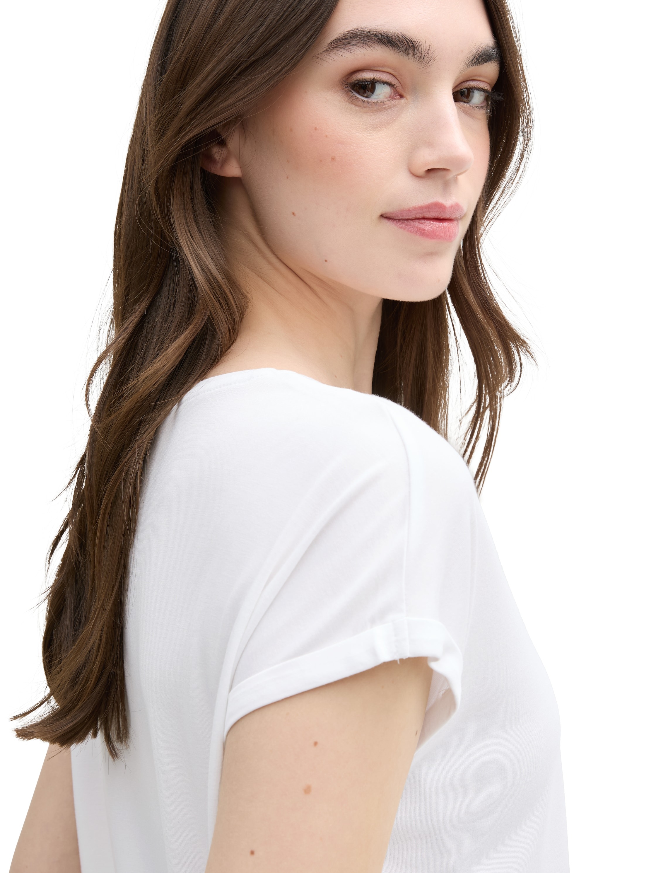TOM TAILOR Denim T-Shirt, mit Rundhalsausschnitt
