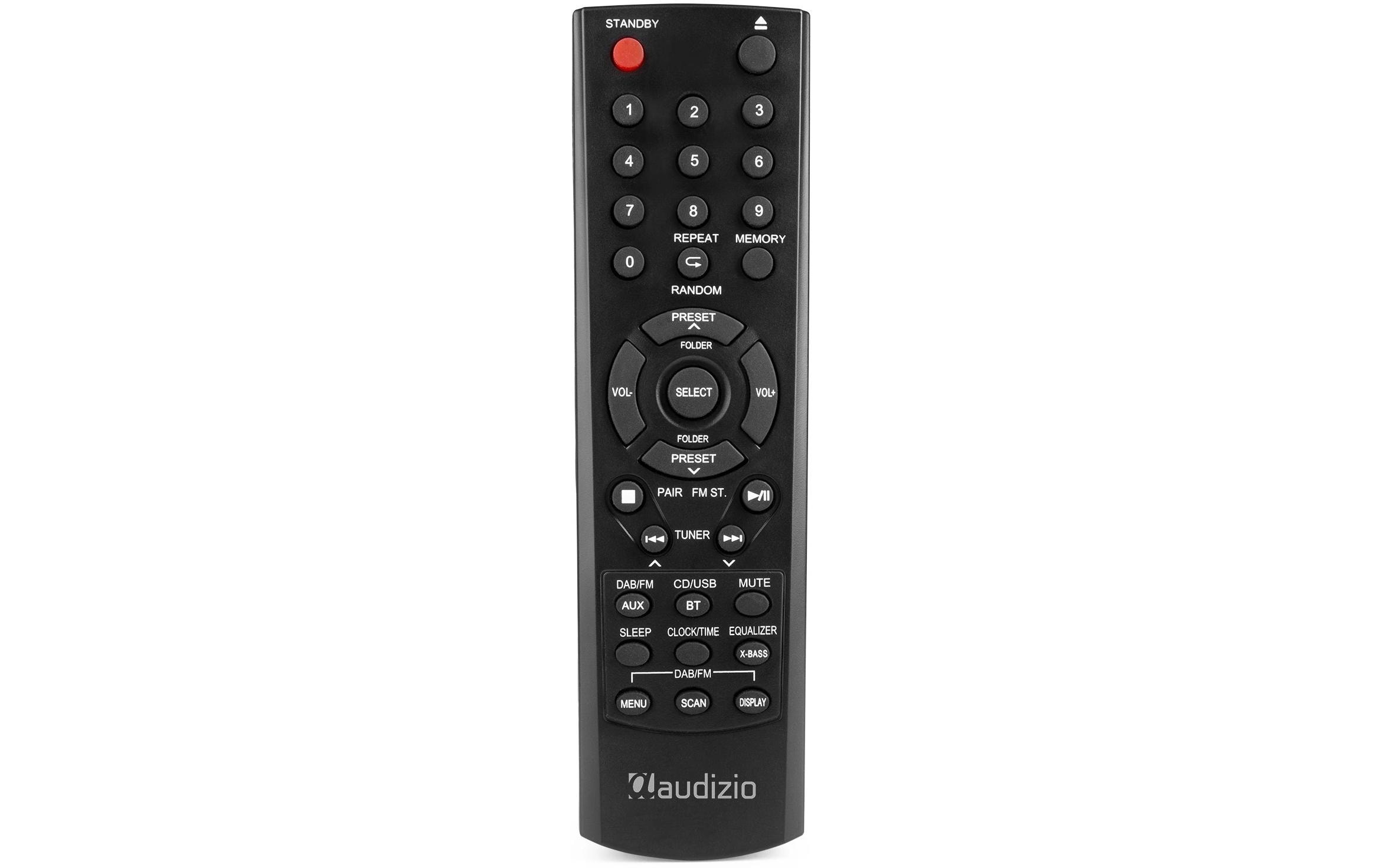 Microanlage »Audizio Cannes«, (Digitalradio (DAB+)-FM-Tuner)