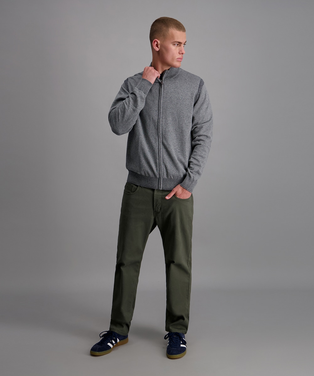 Pioneer Authentic Jeans Veste en tricot , aus Baumwolle
