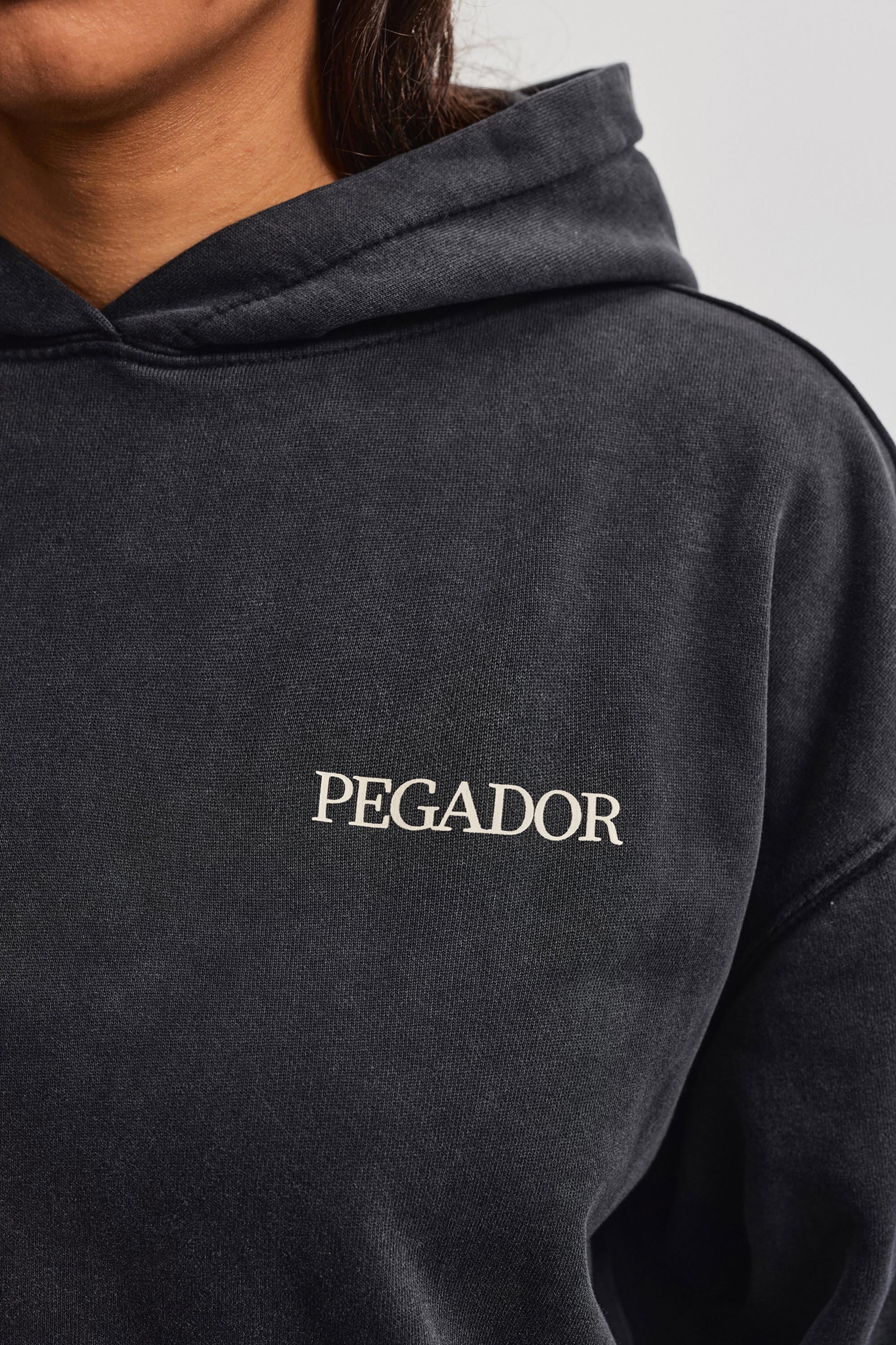PEGADOR Sweat à capuche »ASTI OVERSIZED HOODIE«, mélange de coton, oversize
