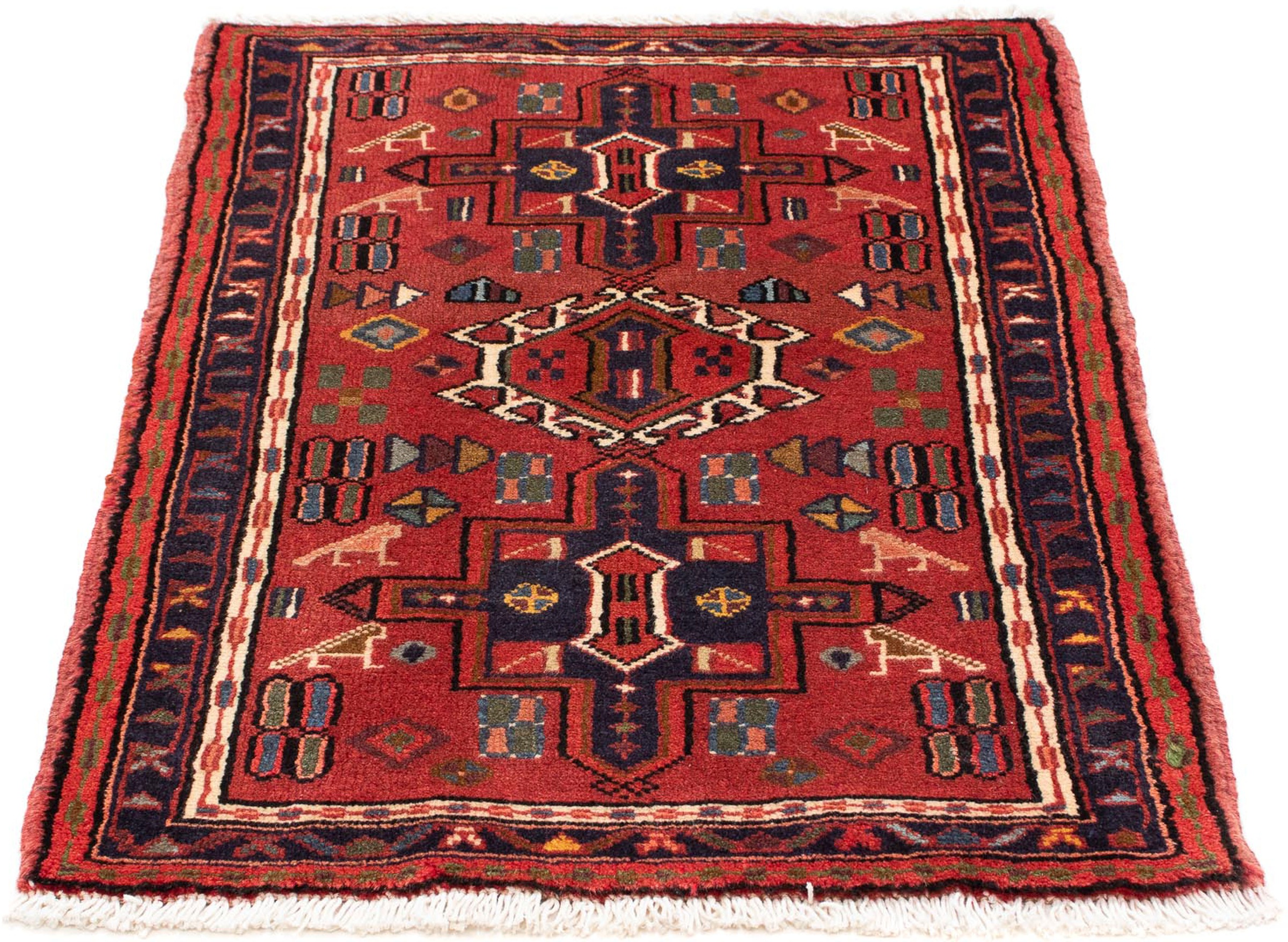 Image of morgenland Orientteppich »Perser - Nomadic - 100 x 70 cm - braun«, rechteckig, 10 mm Höhe, Wohnzimmer, Handgeknüpft, Einzelstück mit Zertifikat bei Ackermann Versand Schweiz