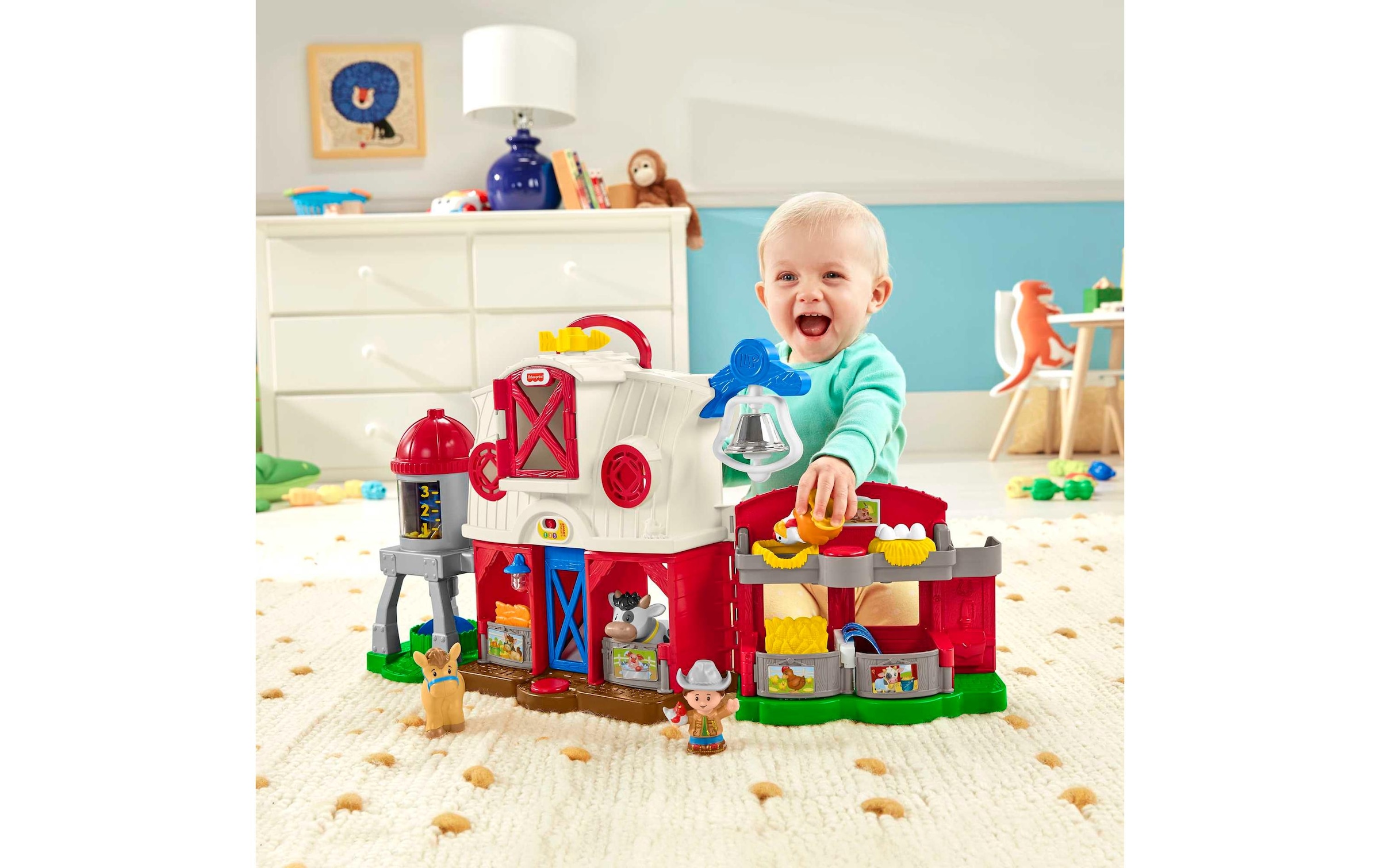 Fisher-Price® Lernspielzeug »Little People Bauernhof -DE-«