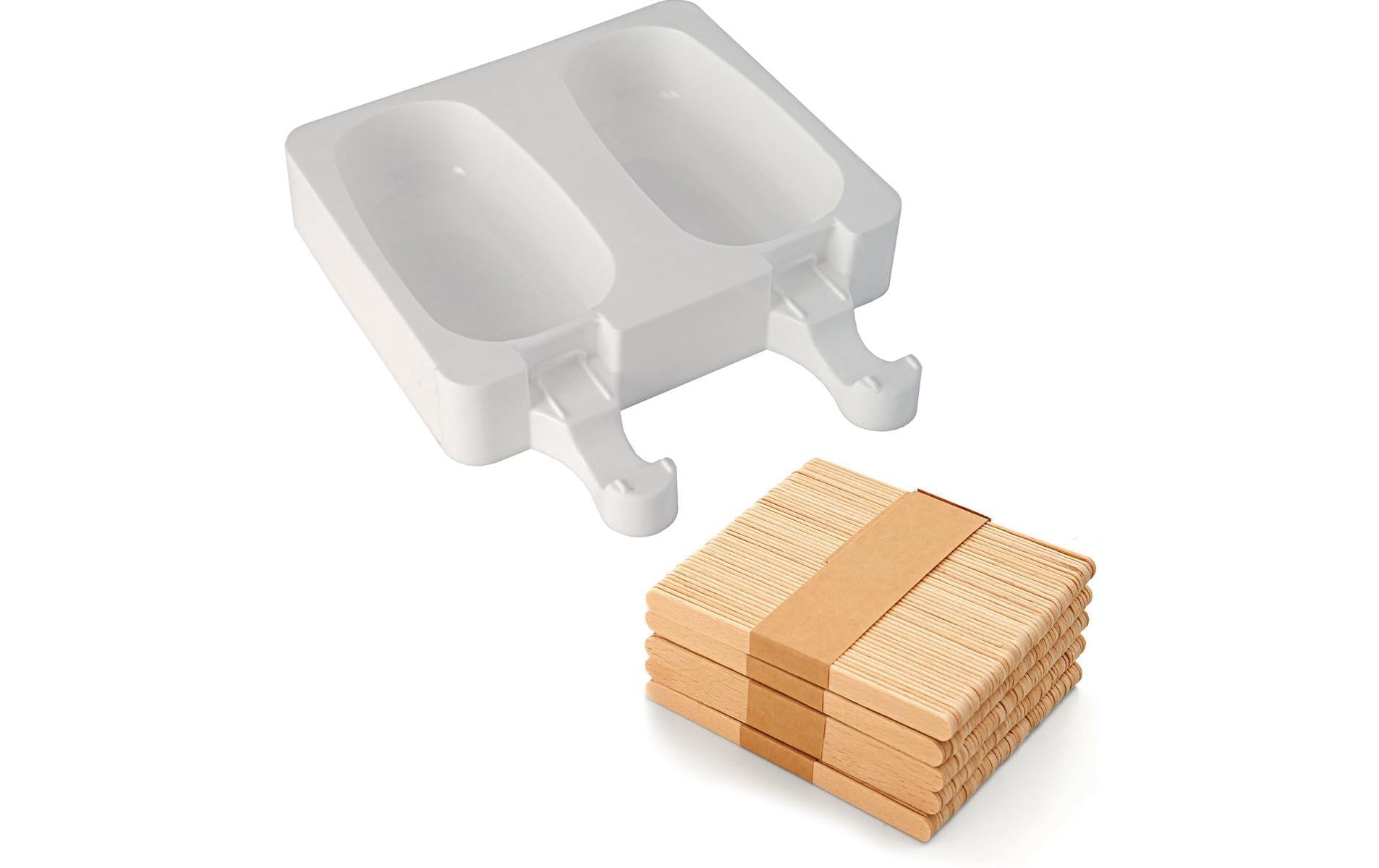 Eisform »Classic Weiss«, (1 St.), Holzart: Birke (Litauen)