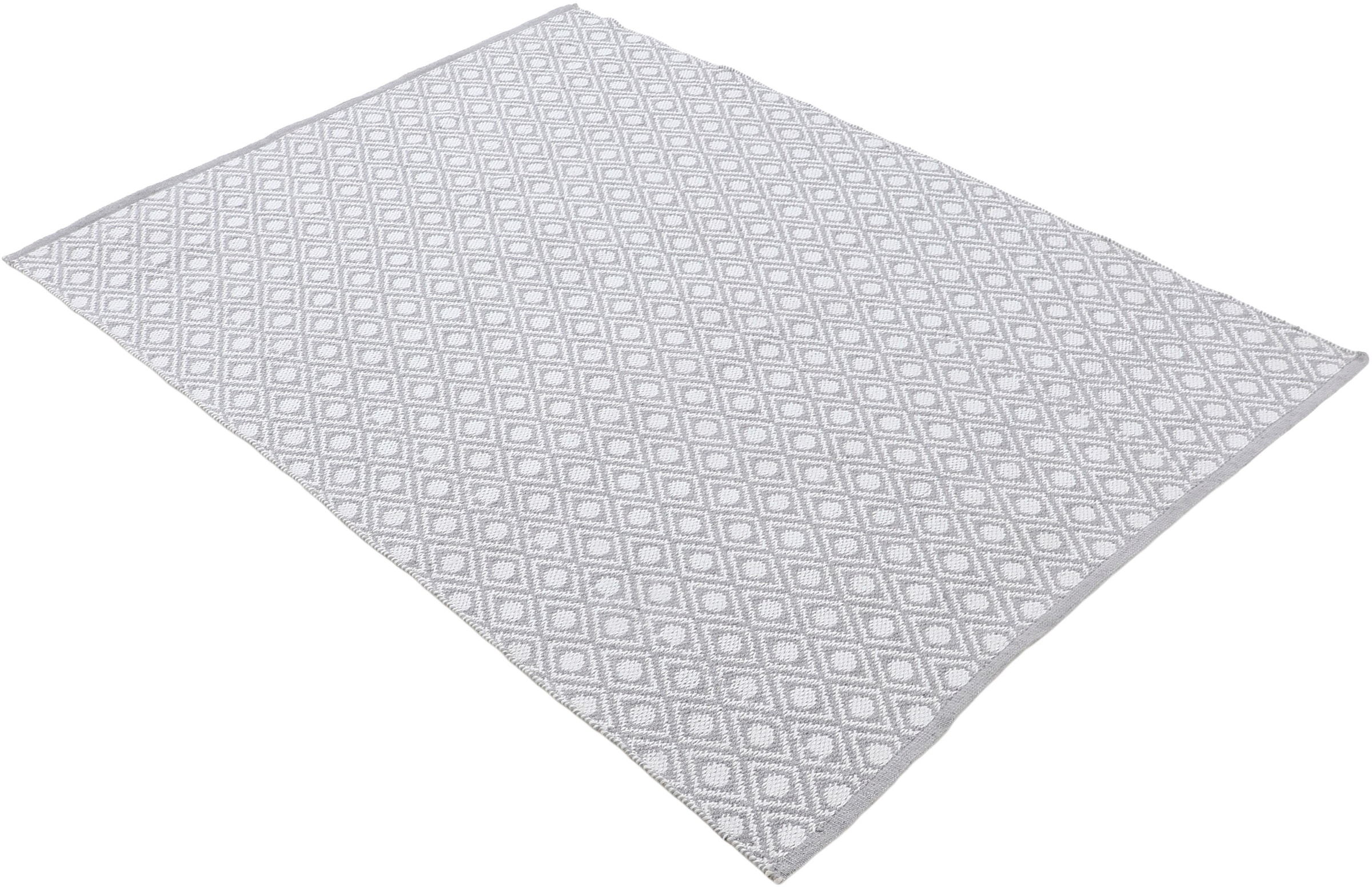 carpetfine Teppich »Frida 201«, 7 mm Höhe, Wendeteppich, 100% recyceltem Material (PET), Flachgewebe, Sisal Optik, Pflegeleicht und Robust, In- und Outdoor geeignet, Wetterfest und UV-beständig für Balkon, Terrasse, Garten, Wohn- und Schlafzimmer