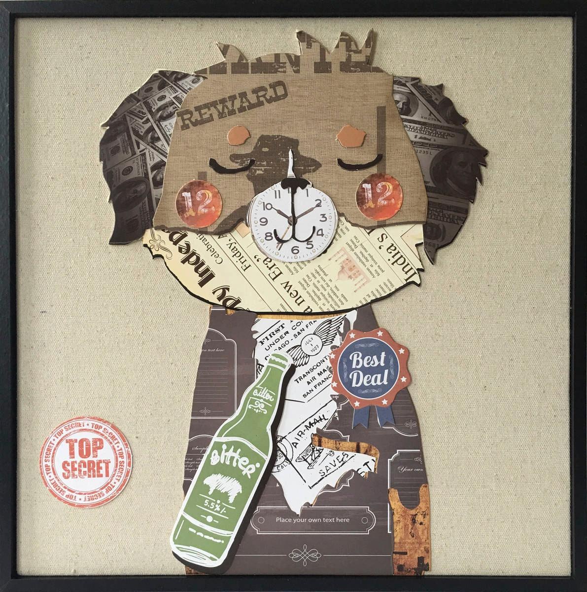 Image of Kayoom Wandbild »Manhattan IV«, 42cm x 42cm bei Ackermann Versand Schweiz