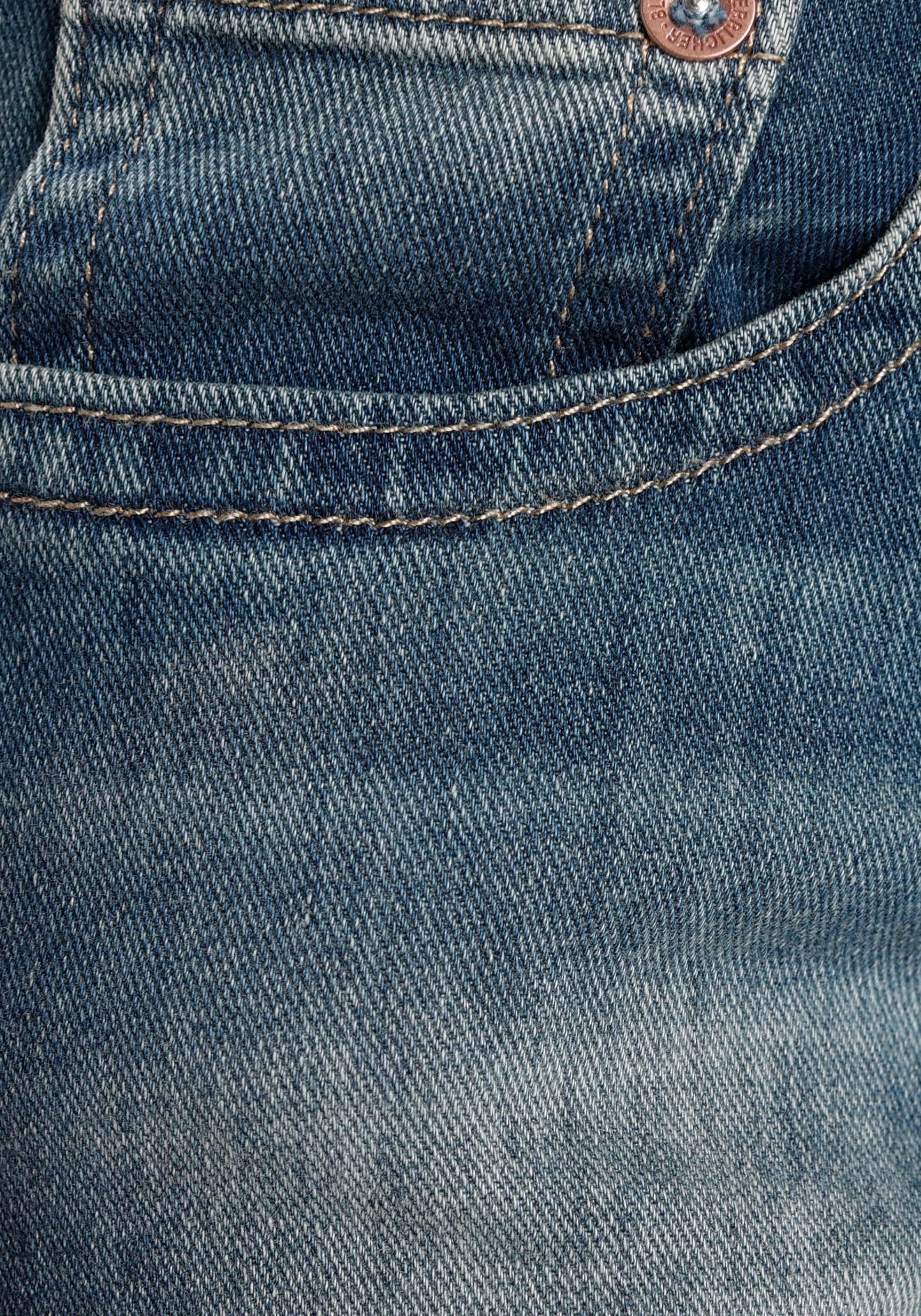 Herrlicher Boyfriend-Jeans »Jeans Pitch HI Tap Organic Denim«, Abriebeffekte, Vintage, umweltfreundlich dank Kitotex Technology
