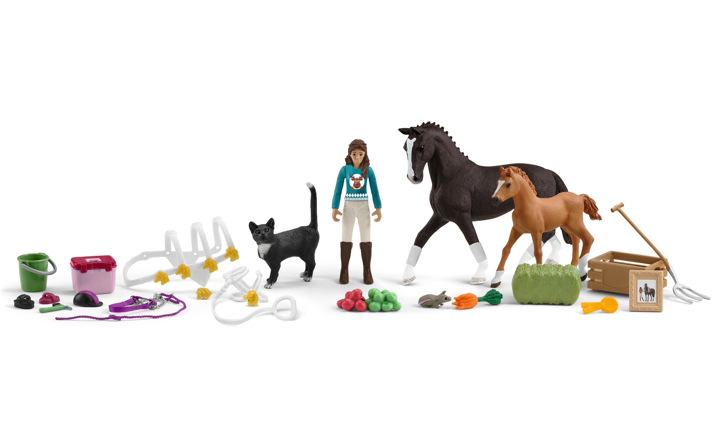 Schleich® Adventskalender »Horse Club 2024«, ab 4 Jahren