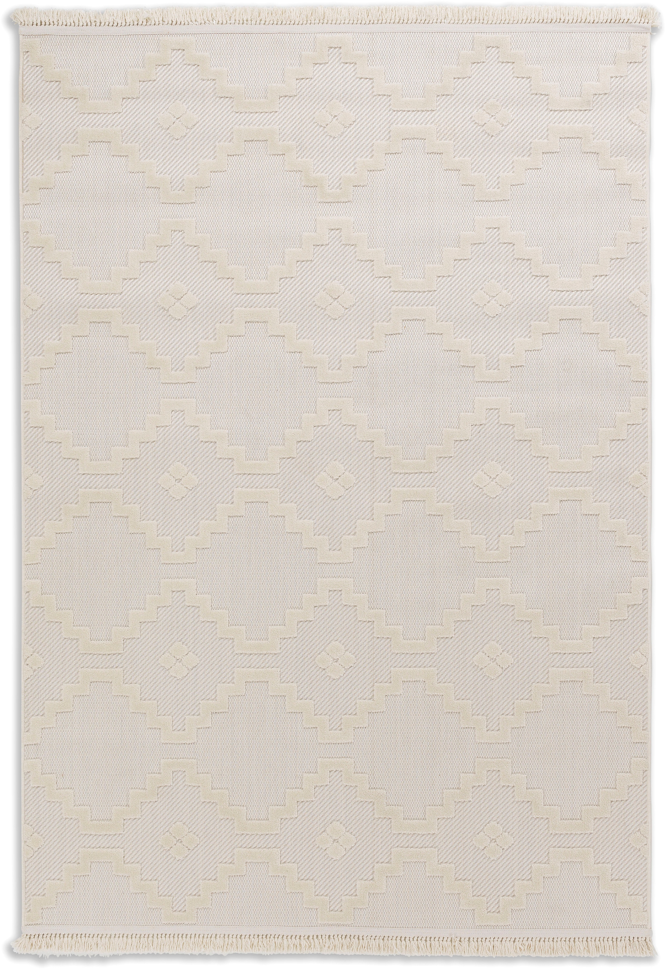 Image of SCHÖNER WOHNEN-Kollektion Teppich "Summer 6352" rechteckig 6 mm Höhe In- und Outdoor geeignet, Hoch Tief Struktur, Robuster Teppich