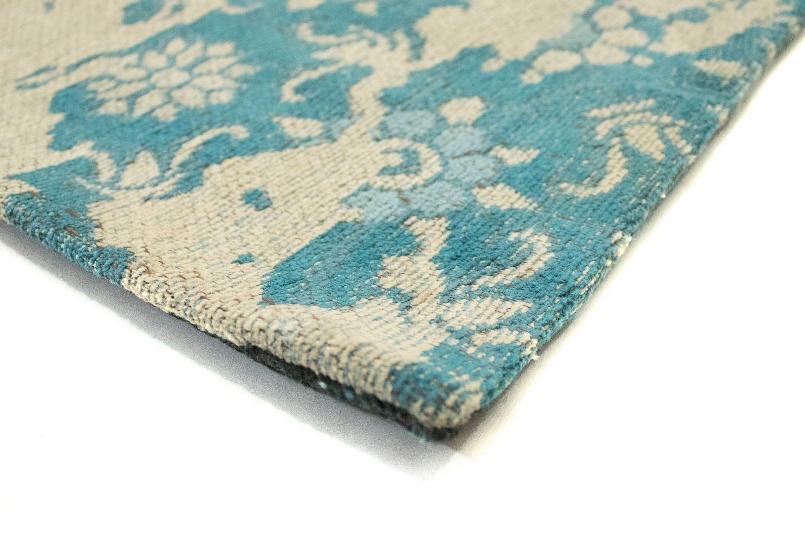morgenland Teppich »VINTAGE COMET«, rechteckig, 6 mm Höhe, Kurzflor, Viskose, Shabby, Wohnzimmer