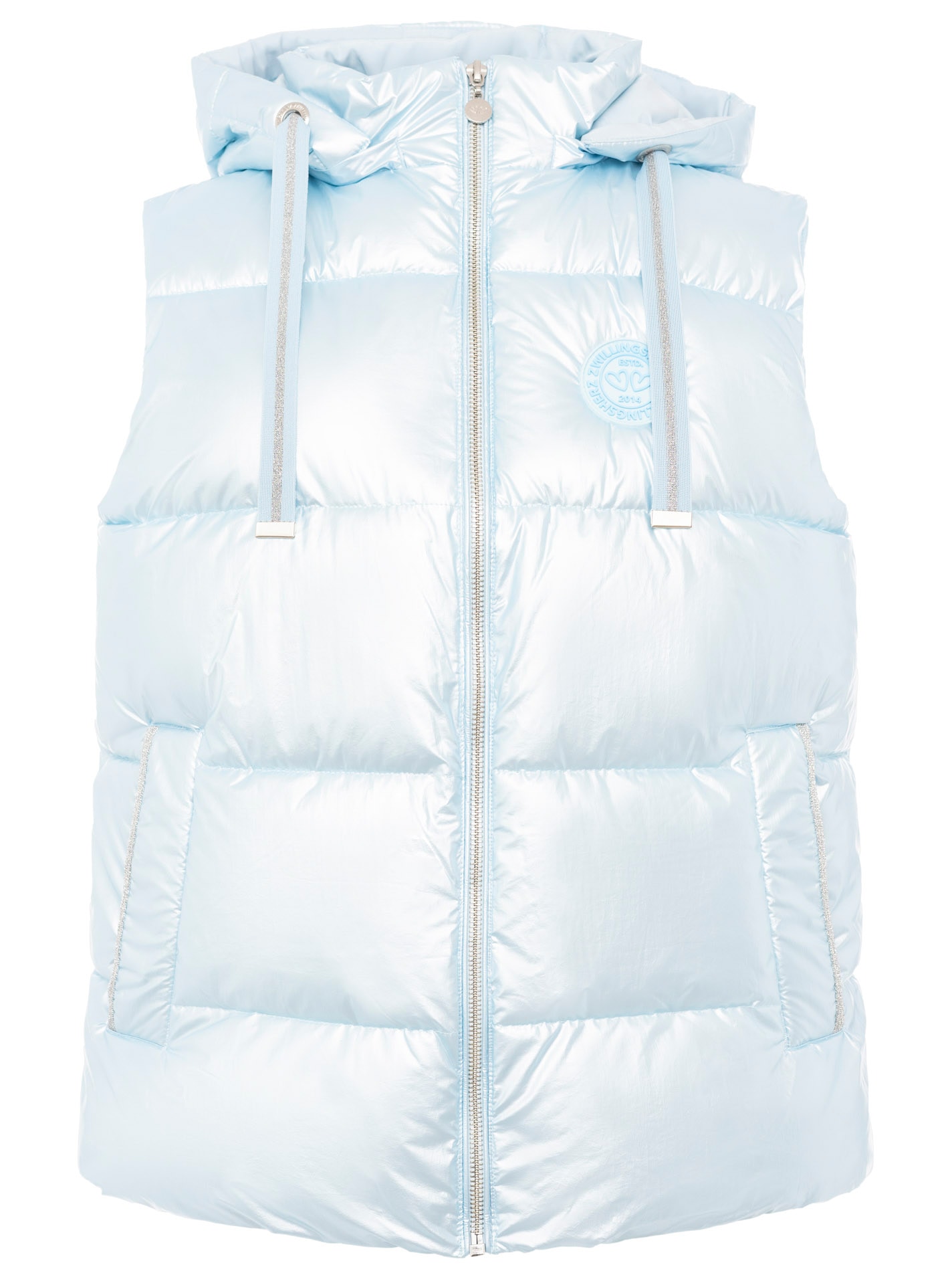 Zwillingsherz Steppweste »"Zwillingsherz"« Frontreissverschluss, Kapuze, seitlichen Taschen