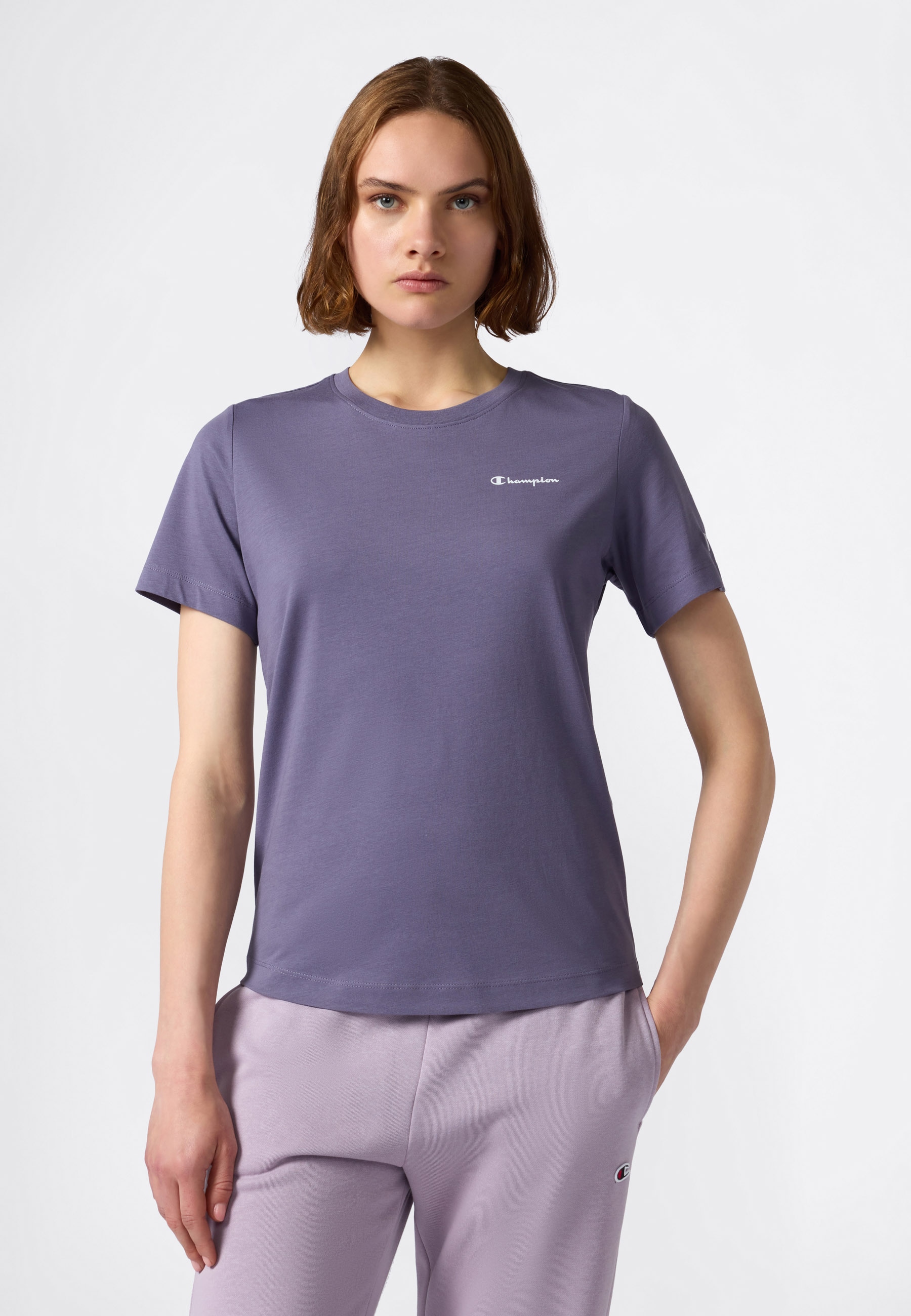 Image of Champion T-Shirt sportliche Passform, für aktive Freizeitgestaltung, aus Baumwolle