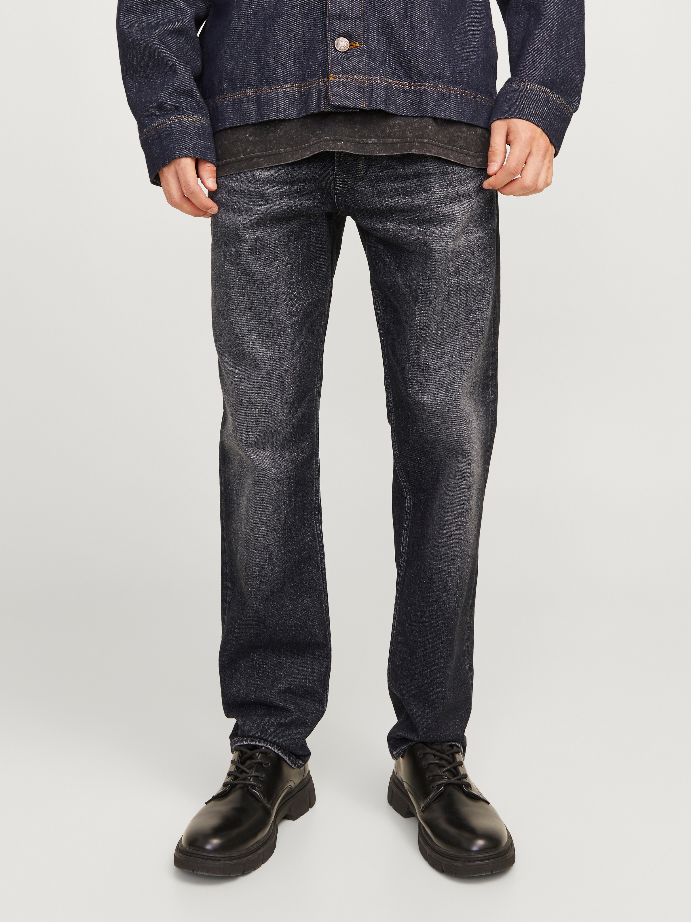 Image of Jack & Jones Regular-fit-Jeans "JJICLARK JJVINTAGE CB 05"