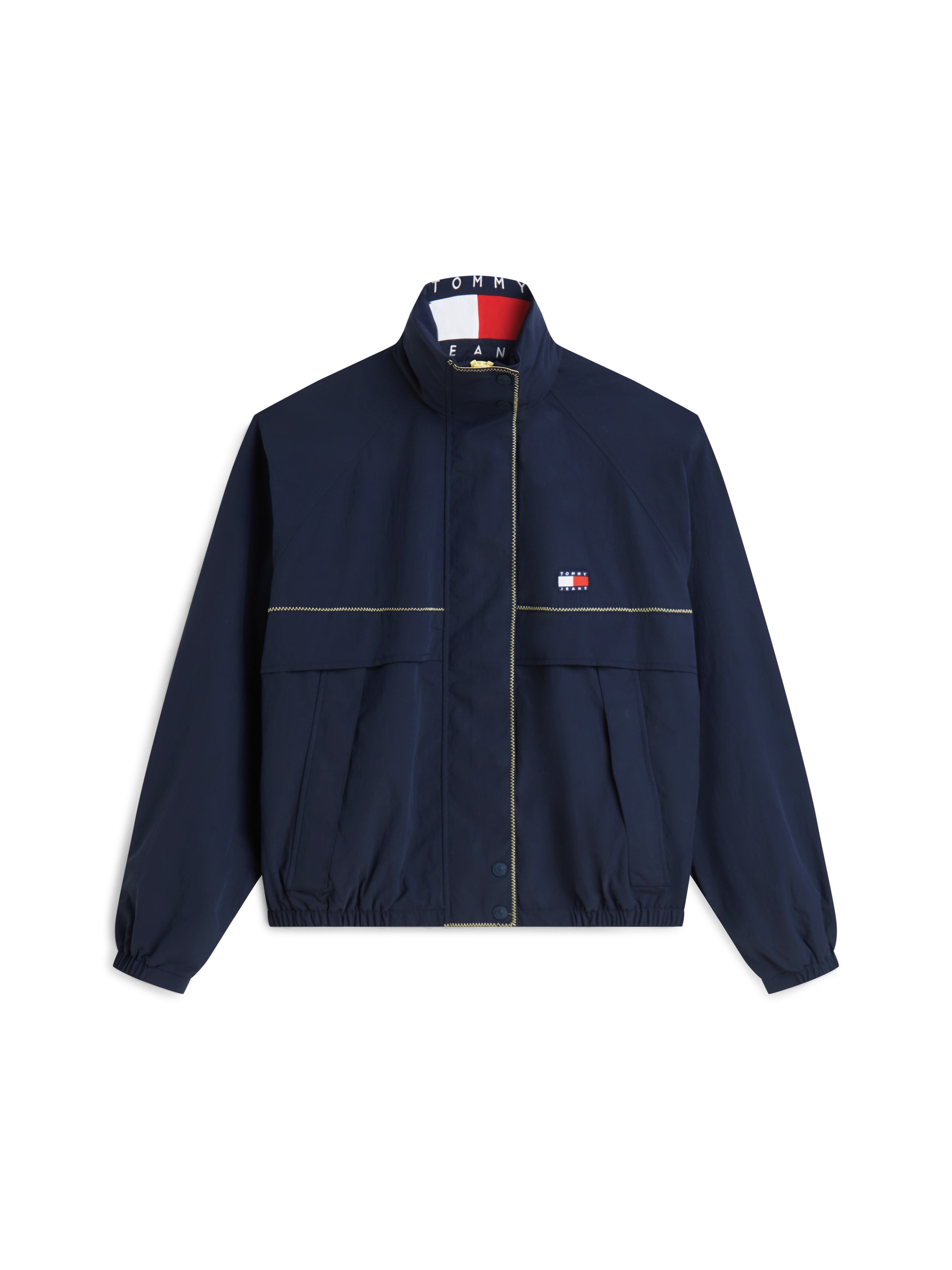 Tommy Jeans Windbreaker »TJW COLORBLOCK WINDBREAKER« Kunstfaser, elastische Bündchen, verdeckter Reissverschluss