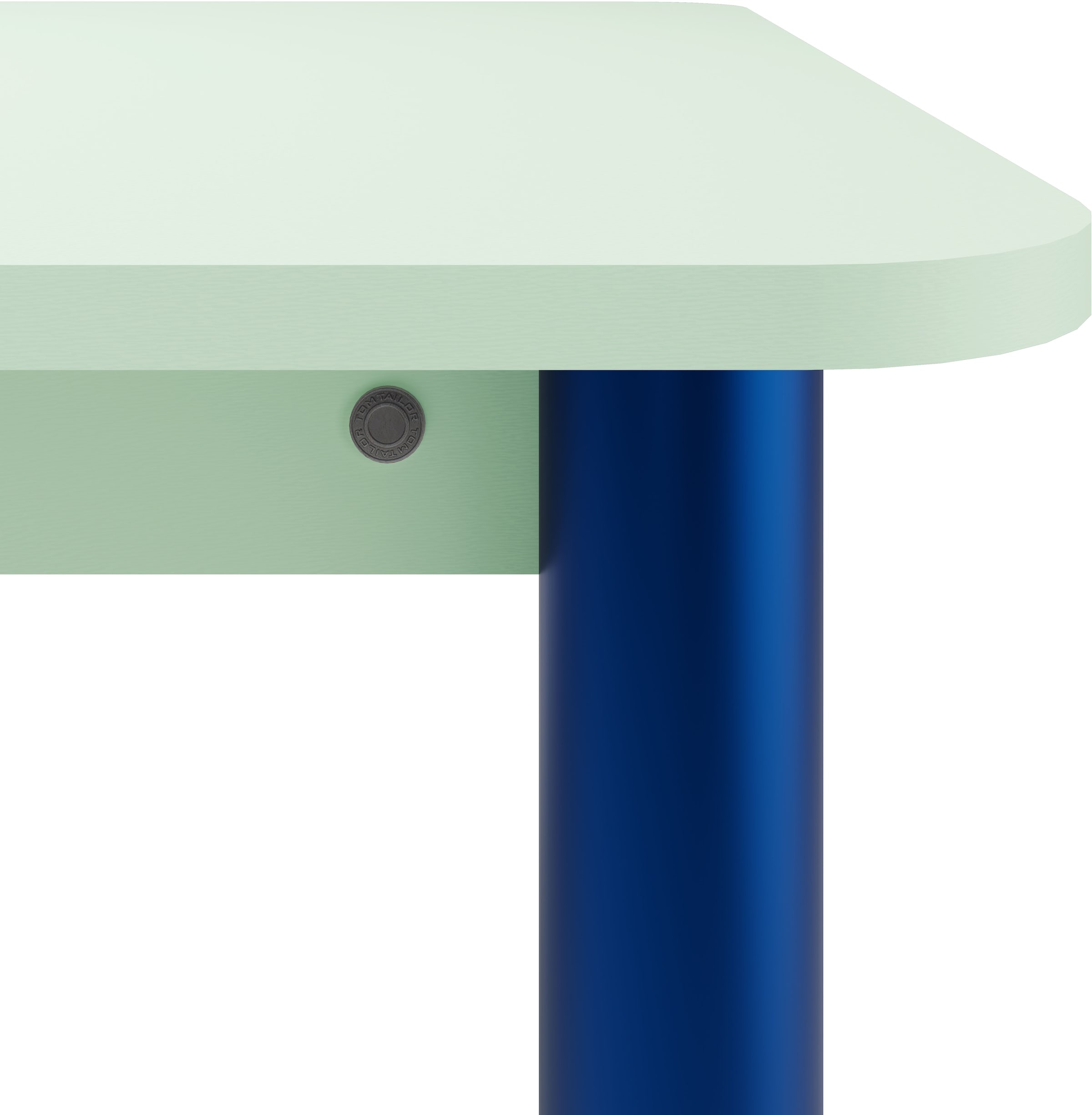 TOM TAILOR HOME Esstisch »COLOR TABLE«, (1 St.), Esstisch, 4-Fuss, 3 Grössen, 3 Dekorfarben, 4 Fussfarben, ABS-Kante