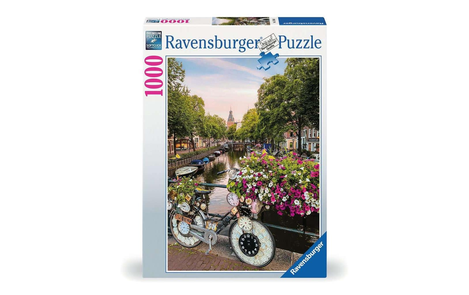 Ravensburger Puzzle »Bicycle Amsterdam«, (1000 tlg.)