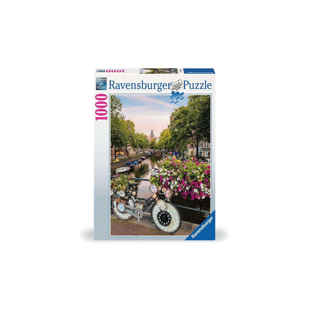 Ravensburger Puzzle »Bicycle Amsterdam«, (1000 tlg.)
