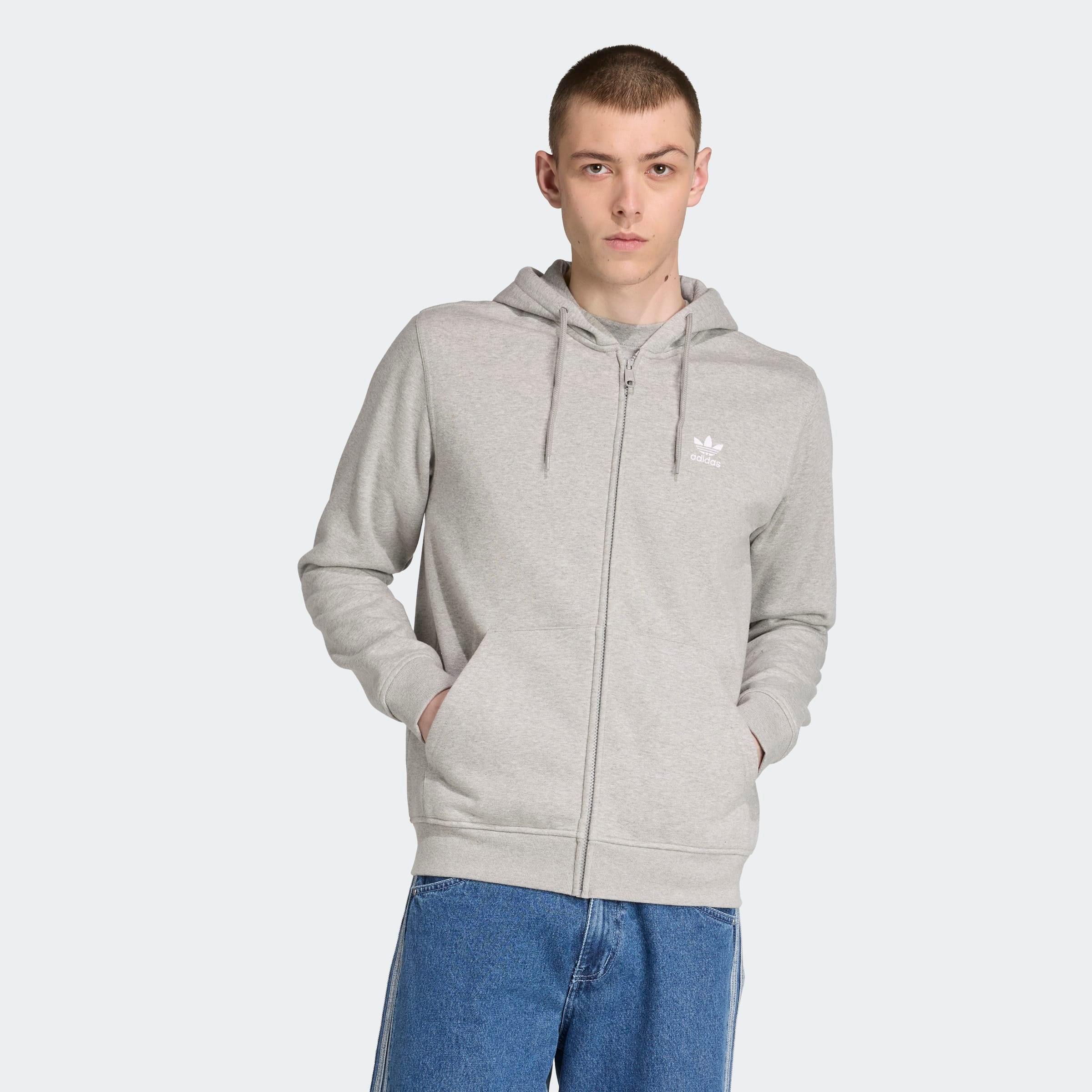 adidas Originals Kapuzensweatshirt »ESS FZ HD«, Full Zip Hoddie, Kapuzenpullover, Kapuzenjacke mit Reissverschluss