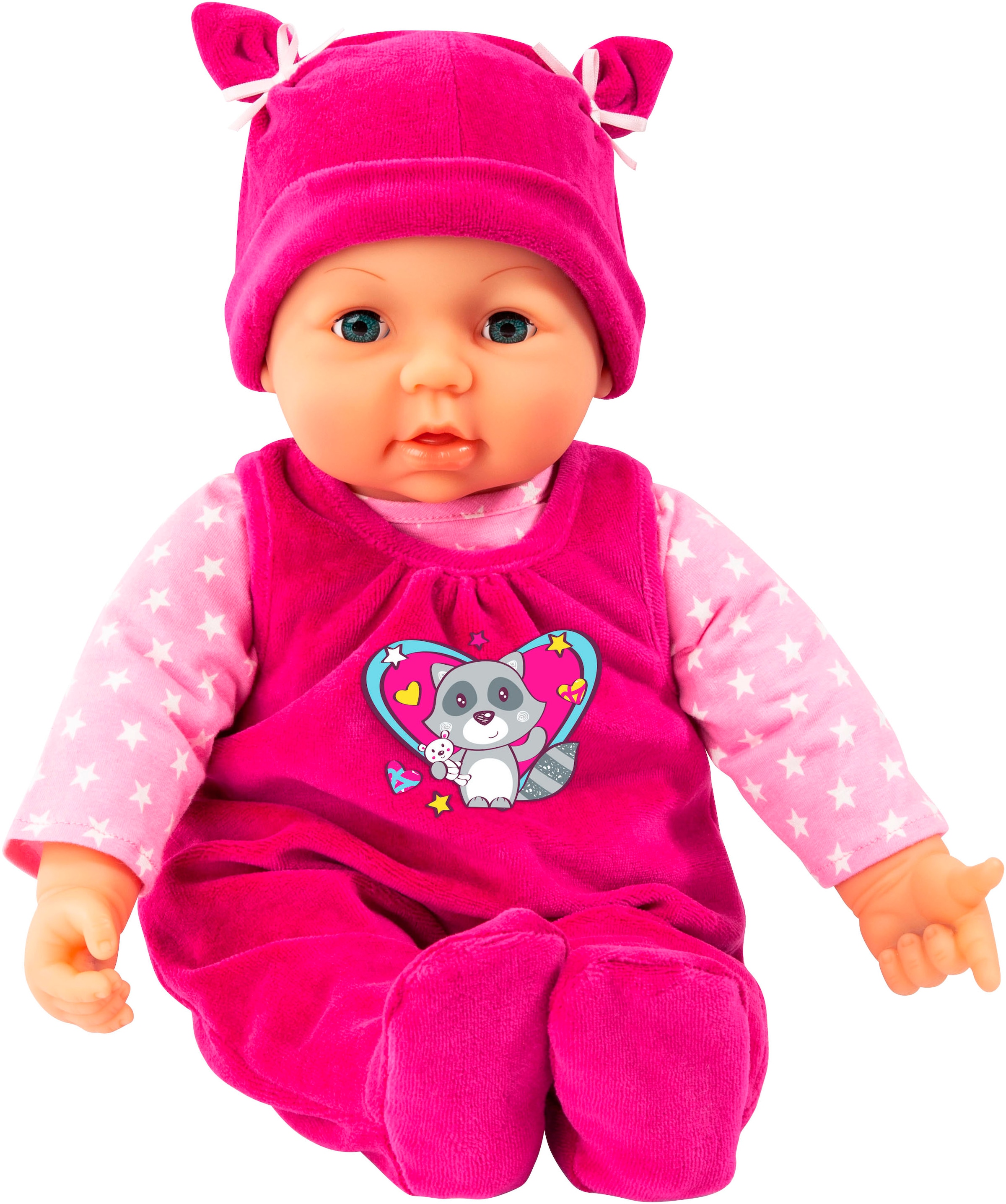 Bayer Puppenkleidung »Latzhose Waschbär 46 cm«