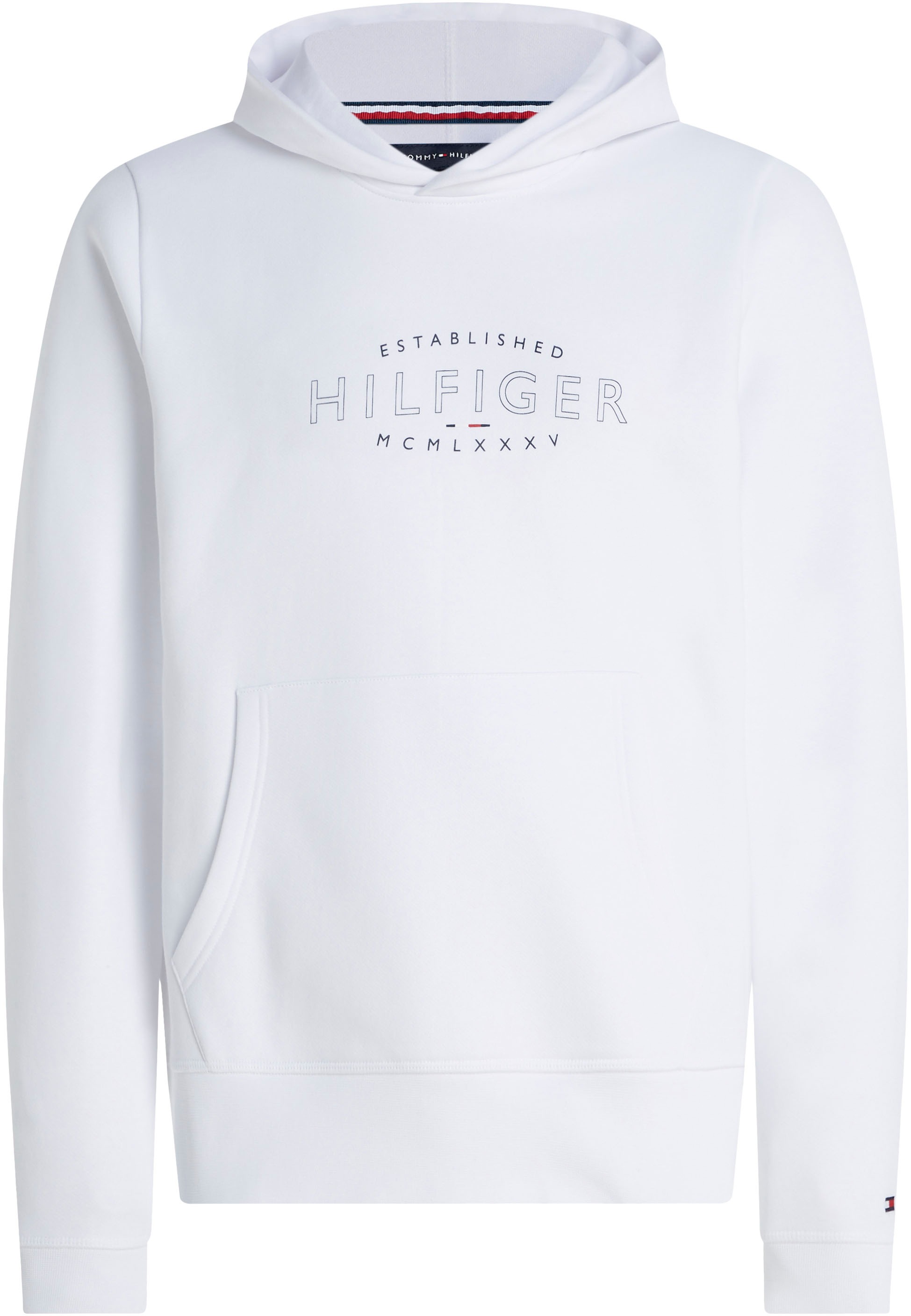 Tommy Hilfiger Kapuzensweatshirt »HILFIGER CURVE HOODY« LOGO reduziert