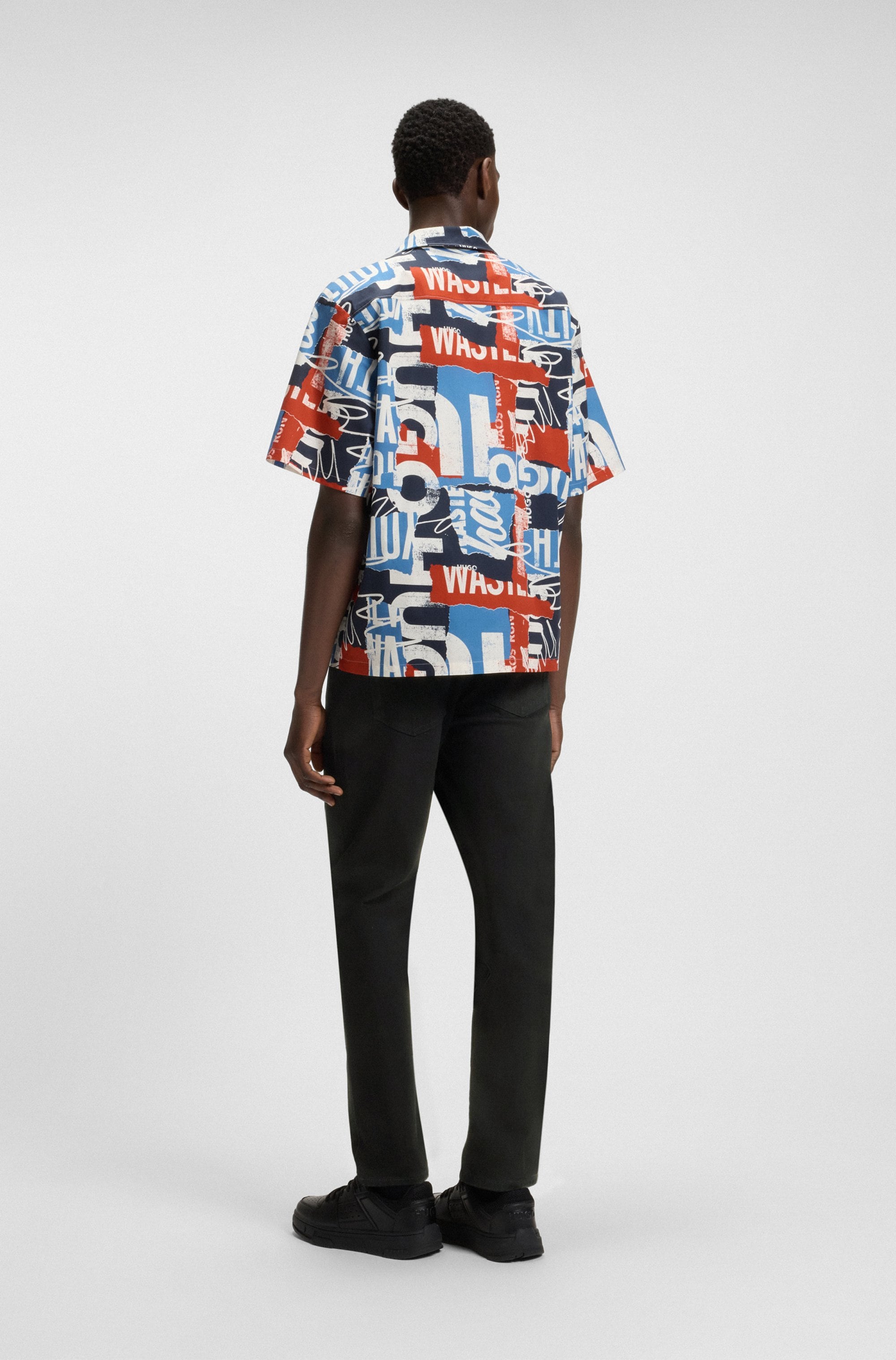 HUGO Jeans taille basse »Brody« avec finition stone-washed