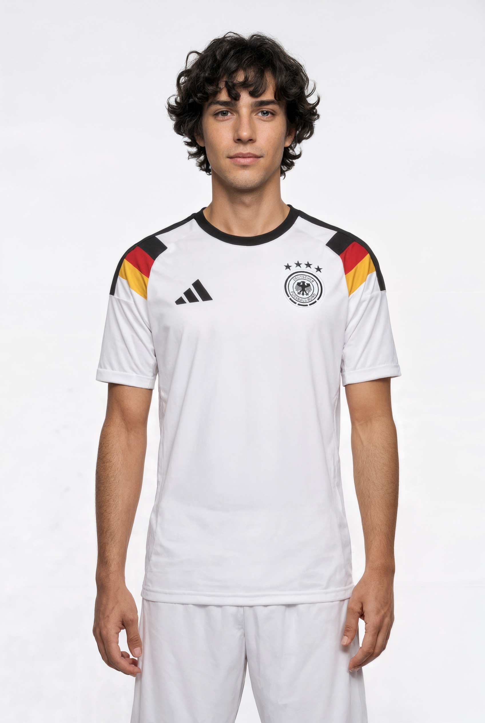 Image of adidas Performance Fussballtrikot "DEUTSCHLAND 26 FAN-HEIMTRIKOT" für Erwachsene, Deutschland WM 2026 Fan Trikot, aus Polyester