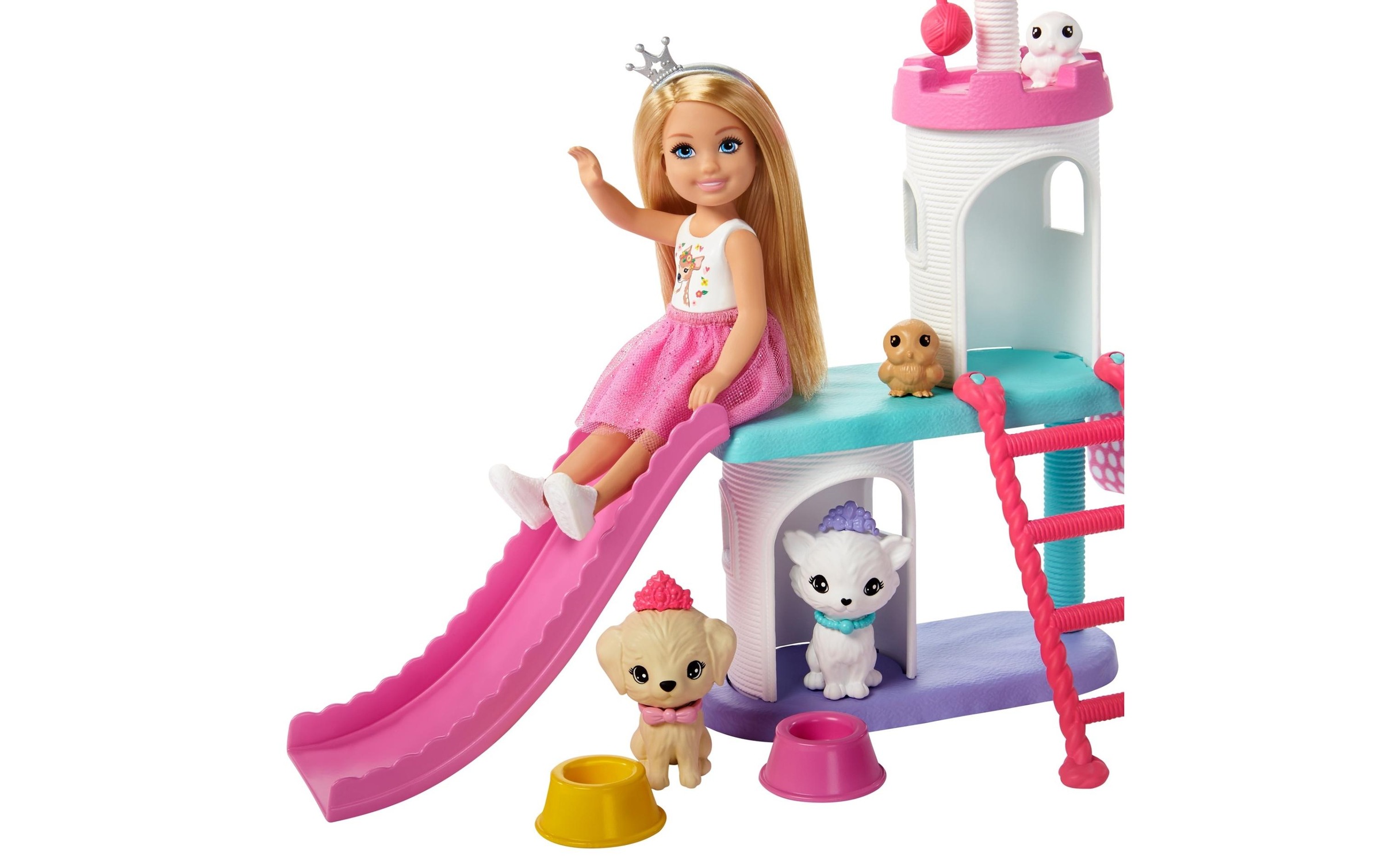Image of Barbie Spielfigur »Princess Adventure Chelsea Haustier-Schloss« bei Ackermann Versand Schweiz