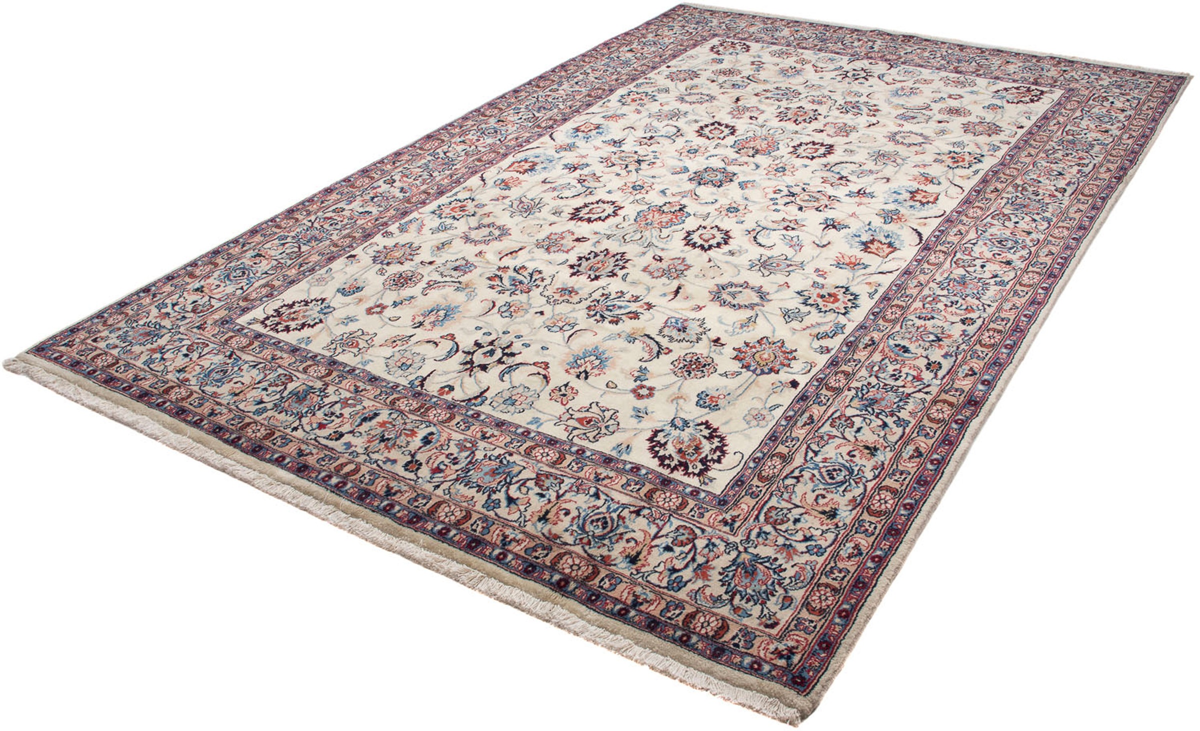 Image of morgenland Orientteppich »Perser - Classic - 302 x 194 cm - beige«, rechteckig, 10 mm Höhe, Wohnzimmer, Handgeknüpft, Einzelstück mit Zertifikat bei Ackermann Versand Schweiz