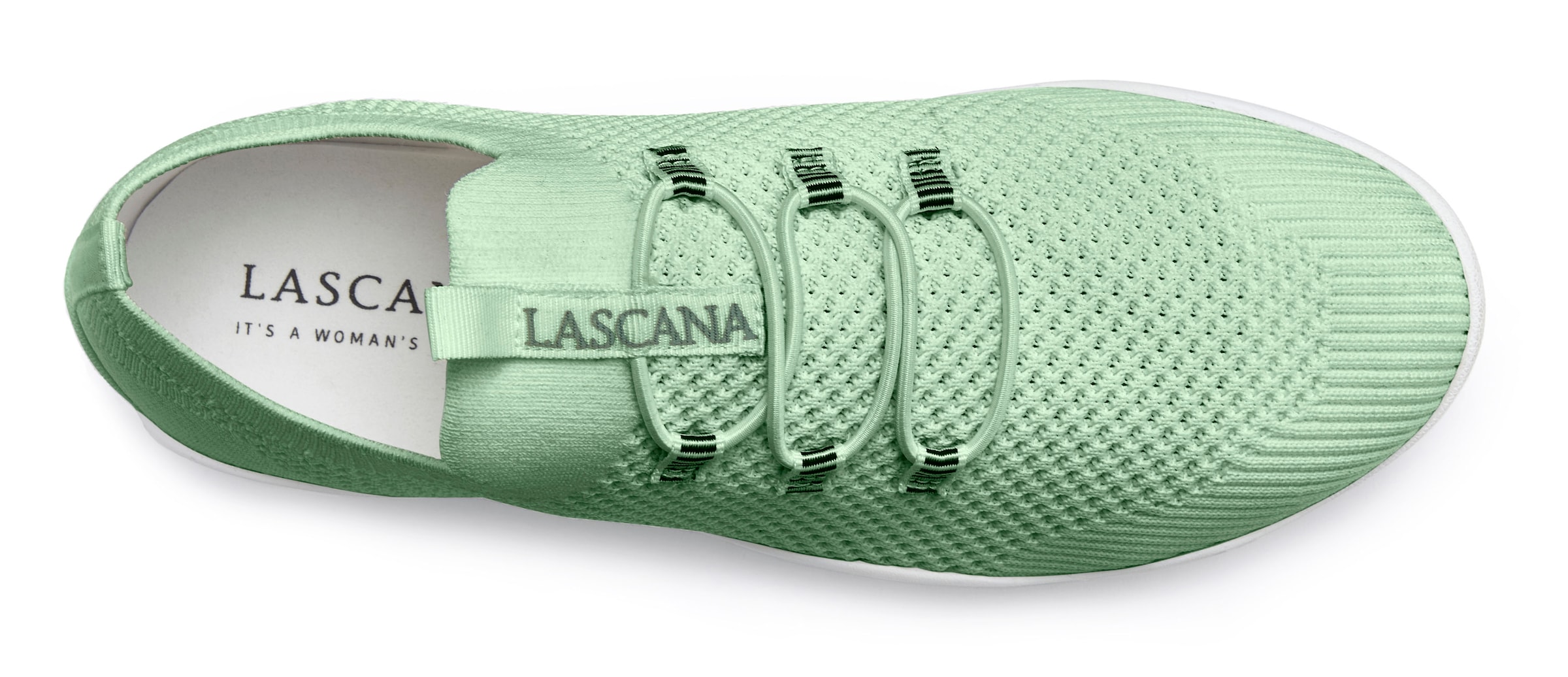 LASCANA Sneaker, Freizeitschuh, Slipper, Slip-On-Sneaker Unisex VEGAN