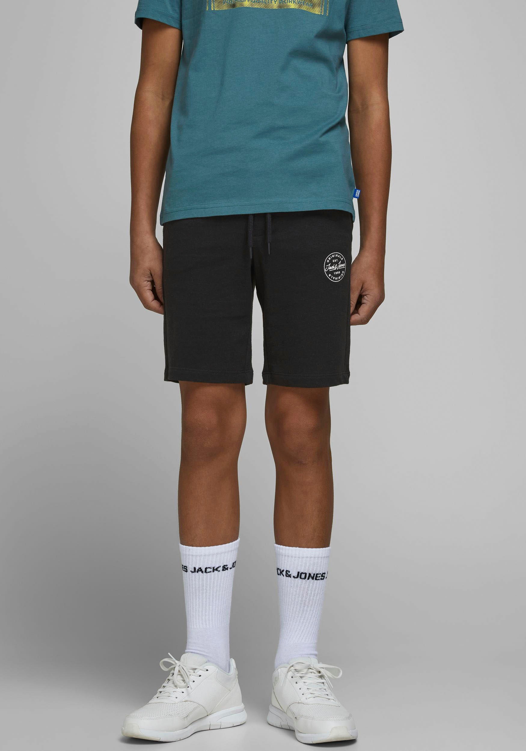 Image of Jack & Jones Junior Sweatbermudas »mit kleinem Druck« bei Ackermann Versand Schweiz