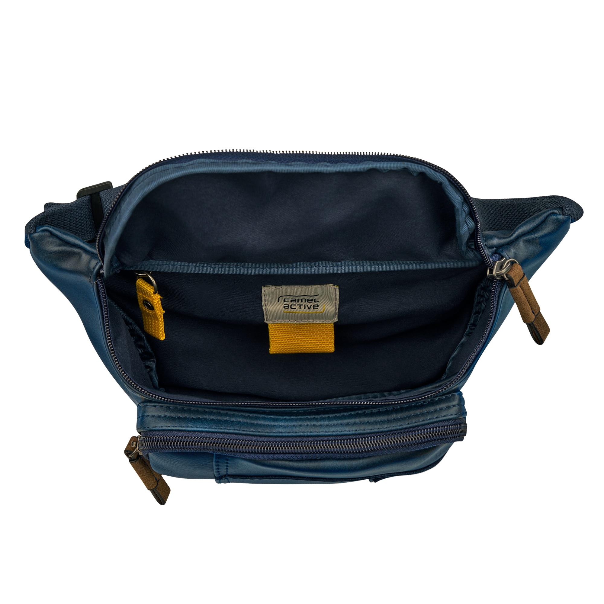 camel active Sac ventral »Laos« Unisex Gürteltasche, Crossbody-Bag mit praktischen Details