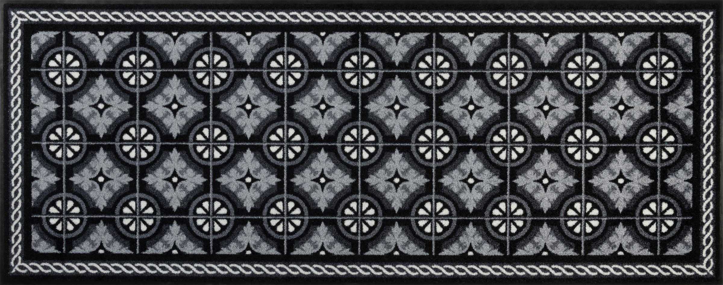 Image of wash+dry by Kleen-Tex Läufer »Kitchen Tiles«, rechteckig, 7 mm Höhe, Schmutzfangläufer, rutschhemmend, In- und Outddor geeignet, waschbar, ideal in Diele & Flur bei Ackermann Versand Schweiz